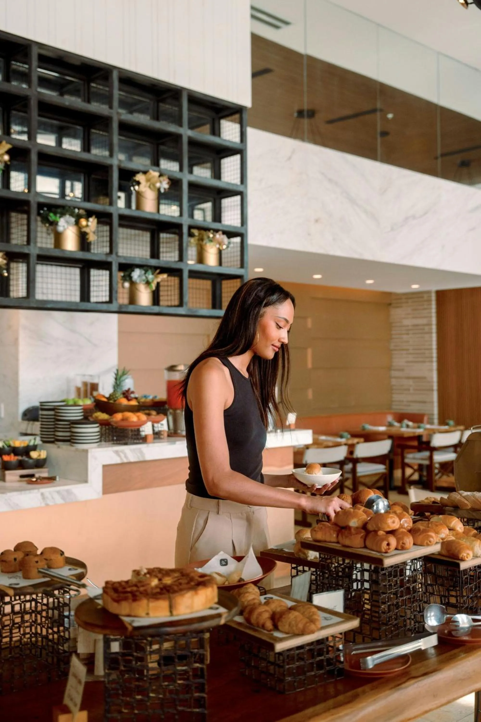 Breakfast in Barranquilla Marriott Hotel