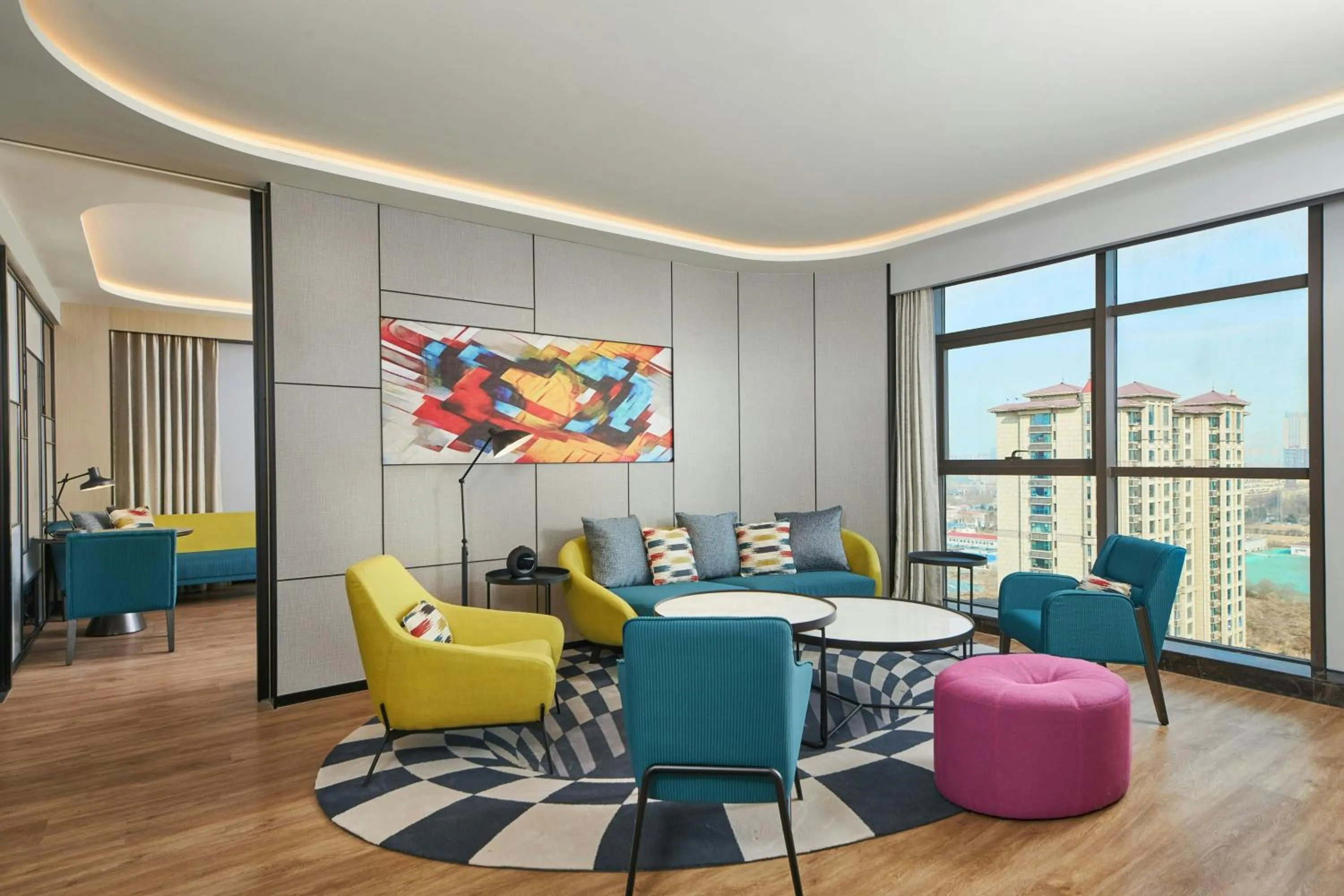 Living room in Aloft Shijiazhuang