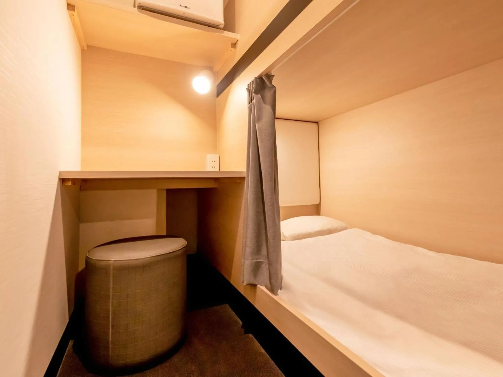 Photo of the whole room, Bed in CABIN&HOTEL CONSTANT NAHA