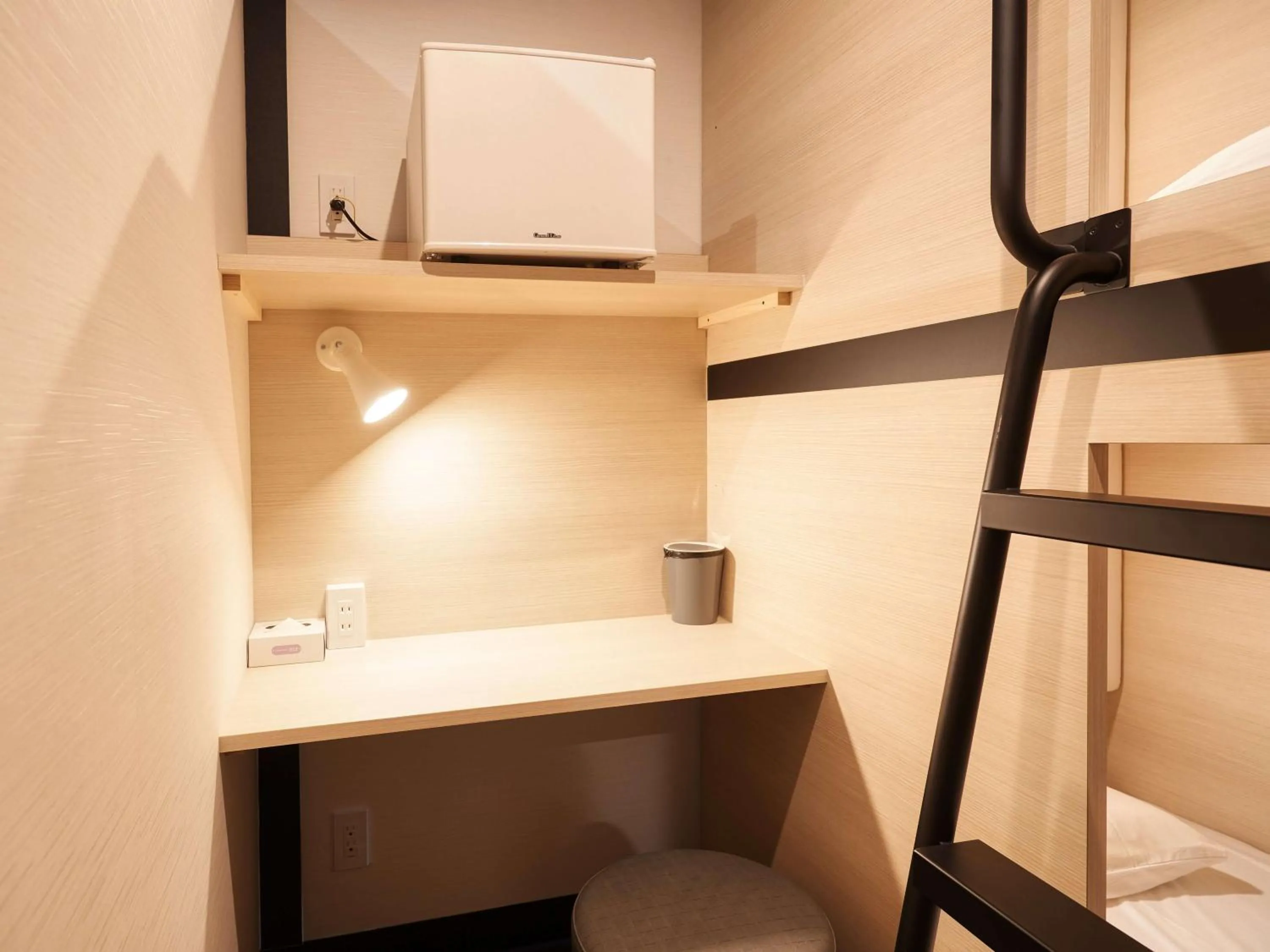 Photo of the whole room, Bed in CABIN&HOTEL CONSTANT NAHA