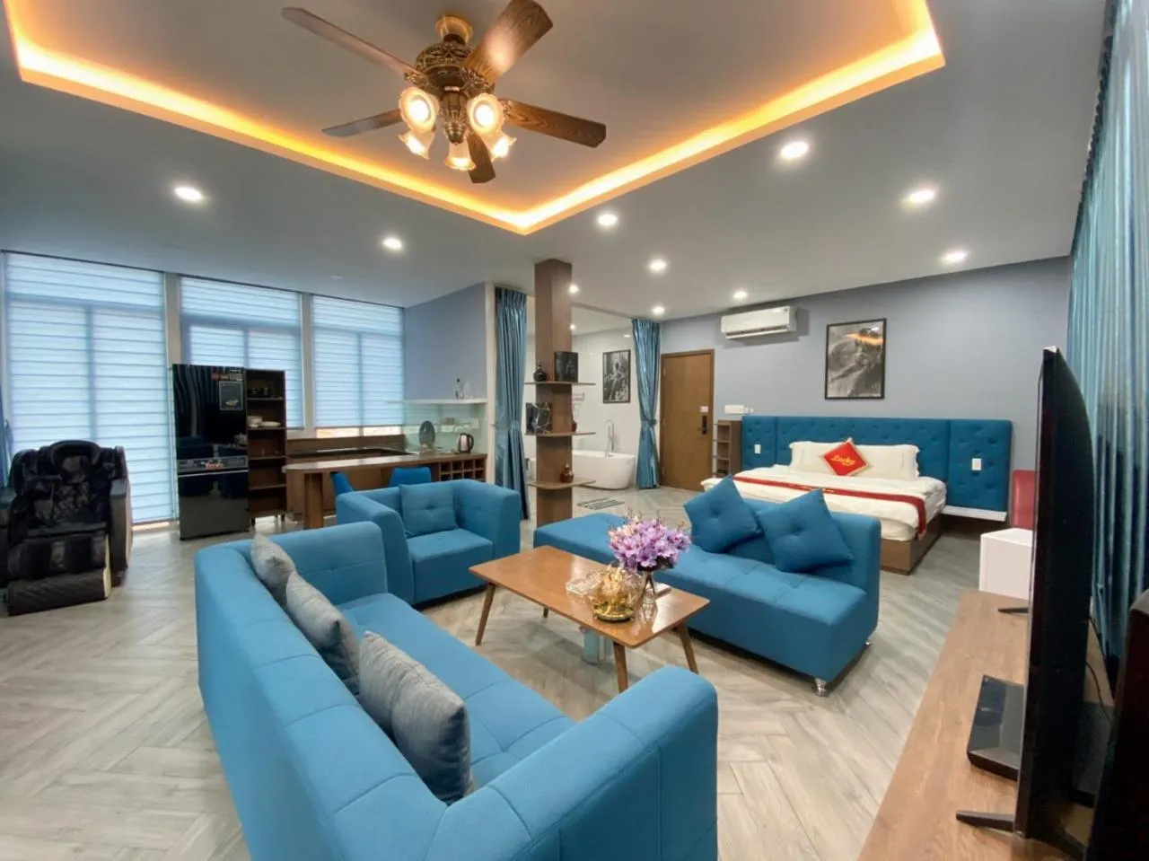 Living room in Lucky hotel