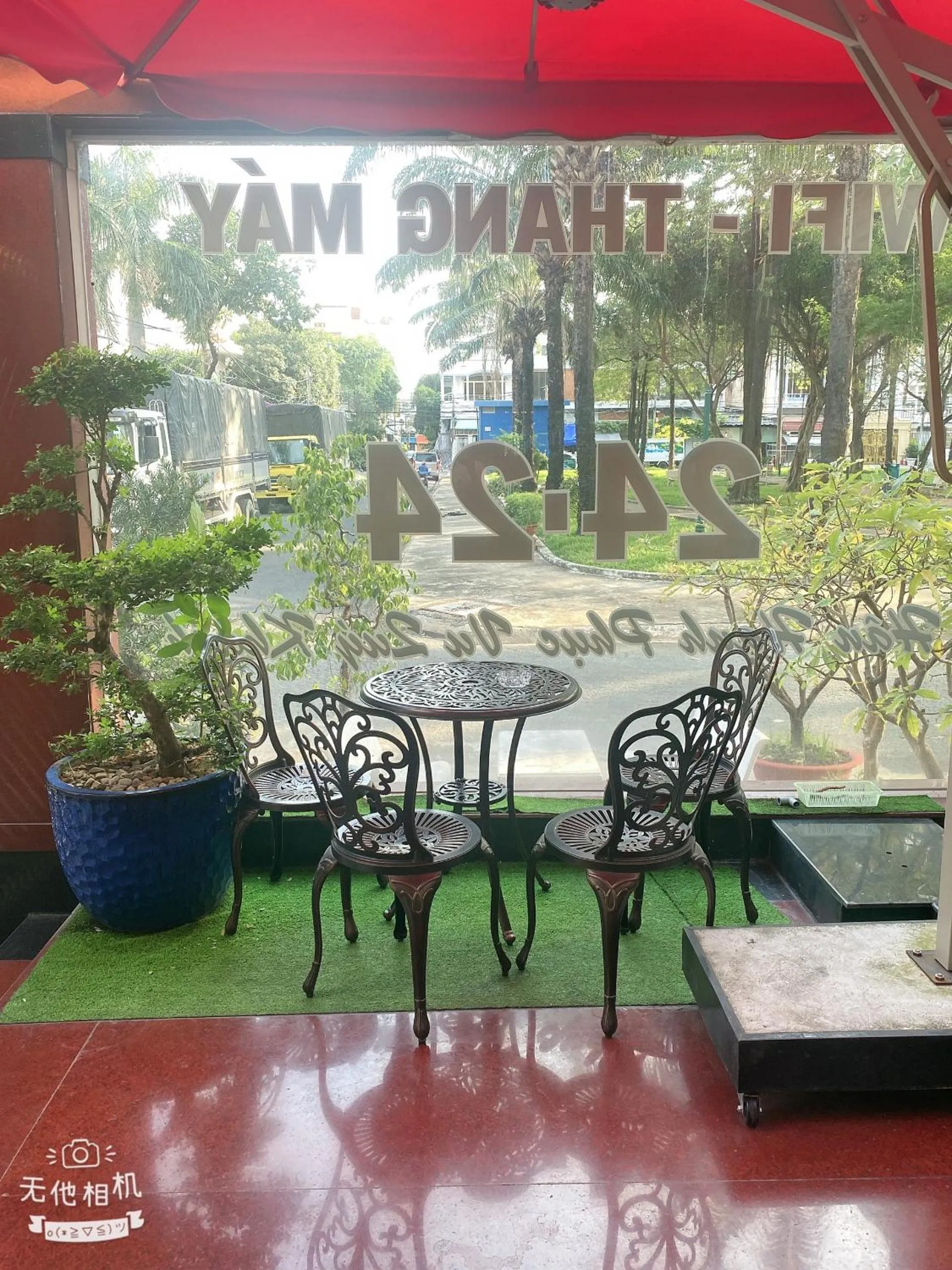 Balcony/Terrace in Lucky hotel