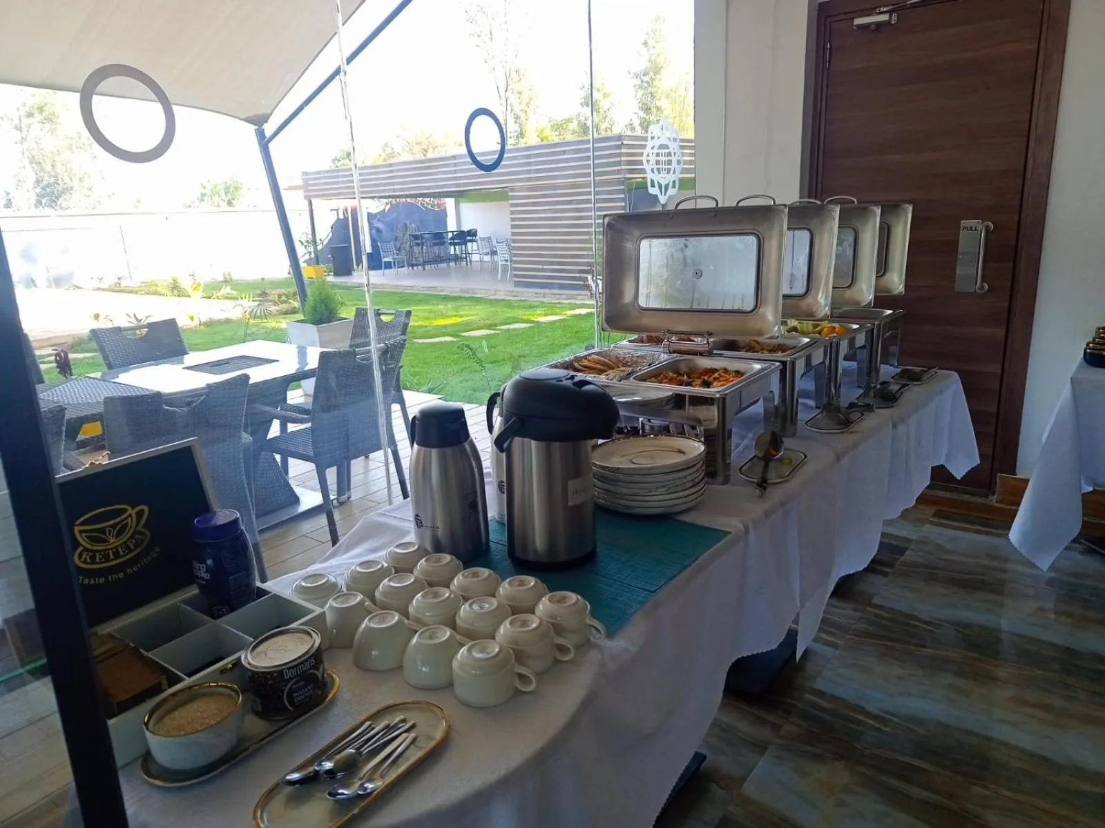 Food and drinks in The Warwick Hotel, Nanyuki Kenya