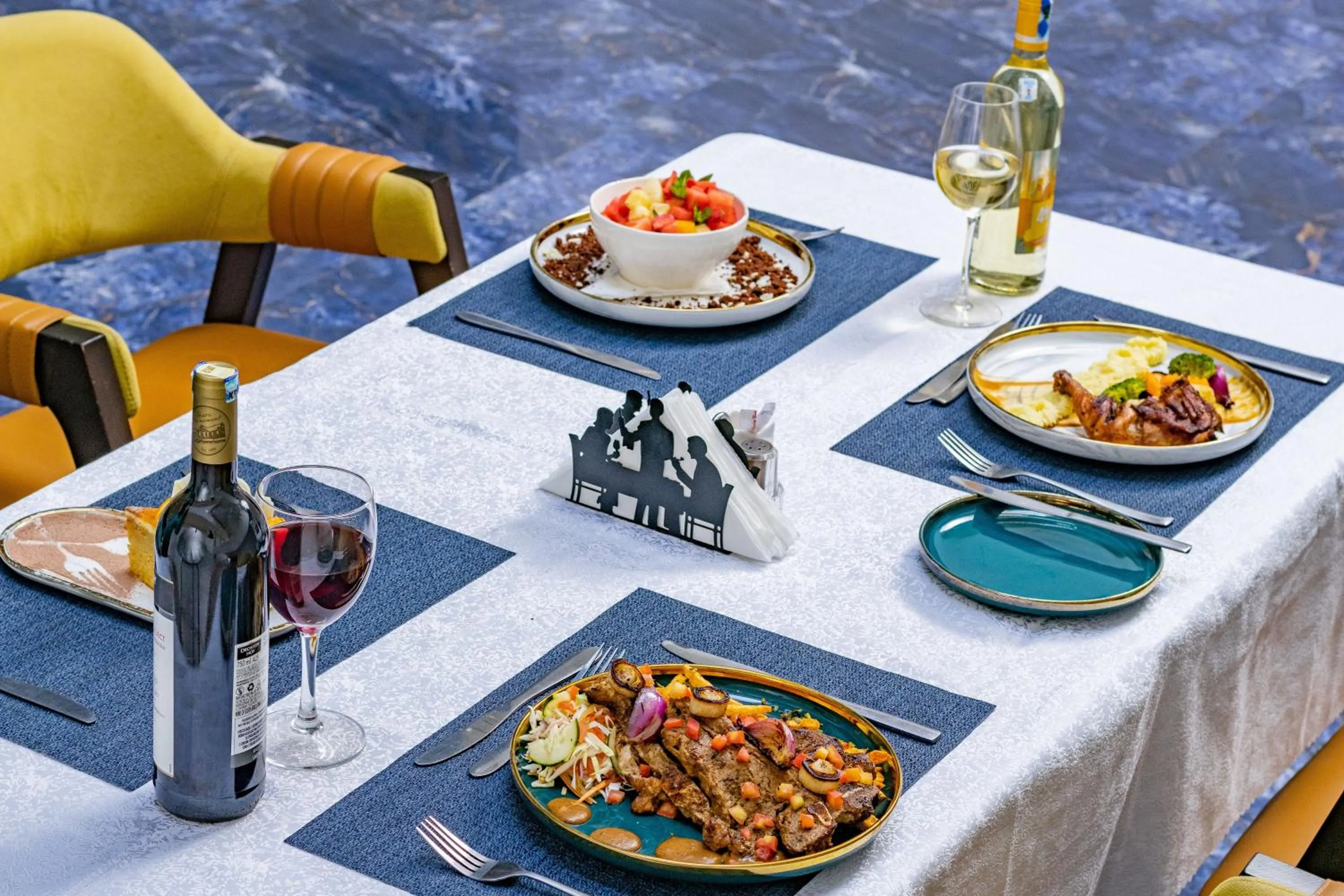 Food and drinks in The Warwick Hotel, Nanyuki Kenya