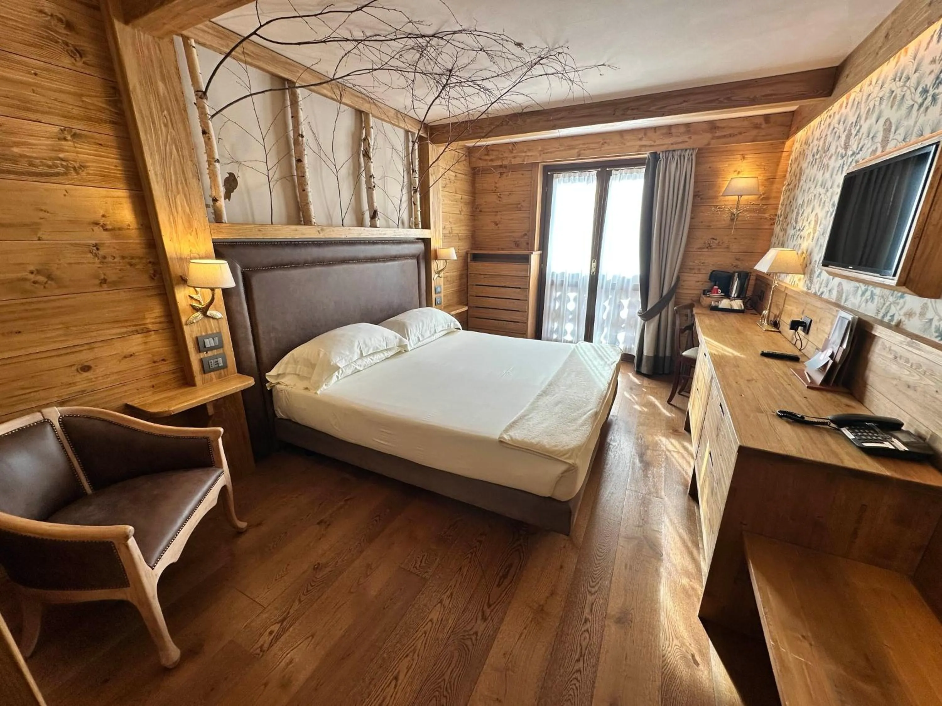 furniture, Bed in Gran Baita Hotel & Wellness