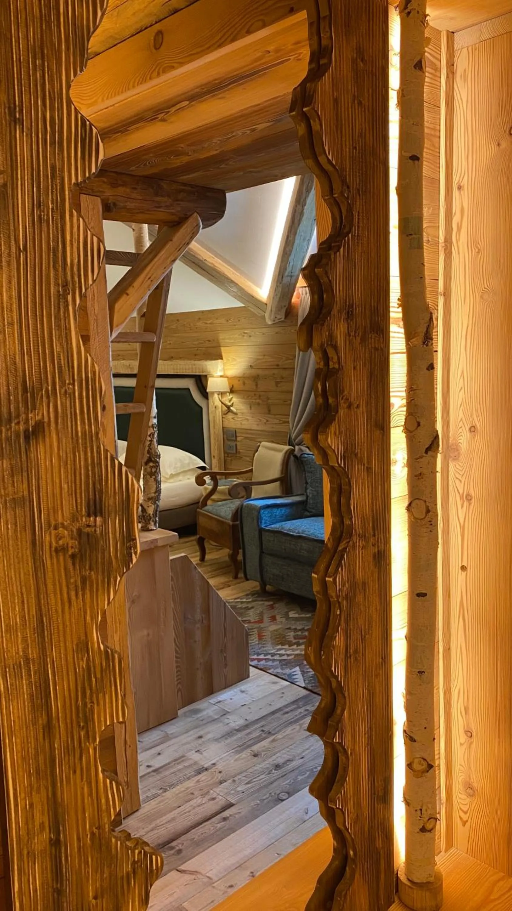 Decorative detail in Gran Baita Hotel & Wellness