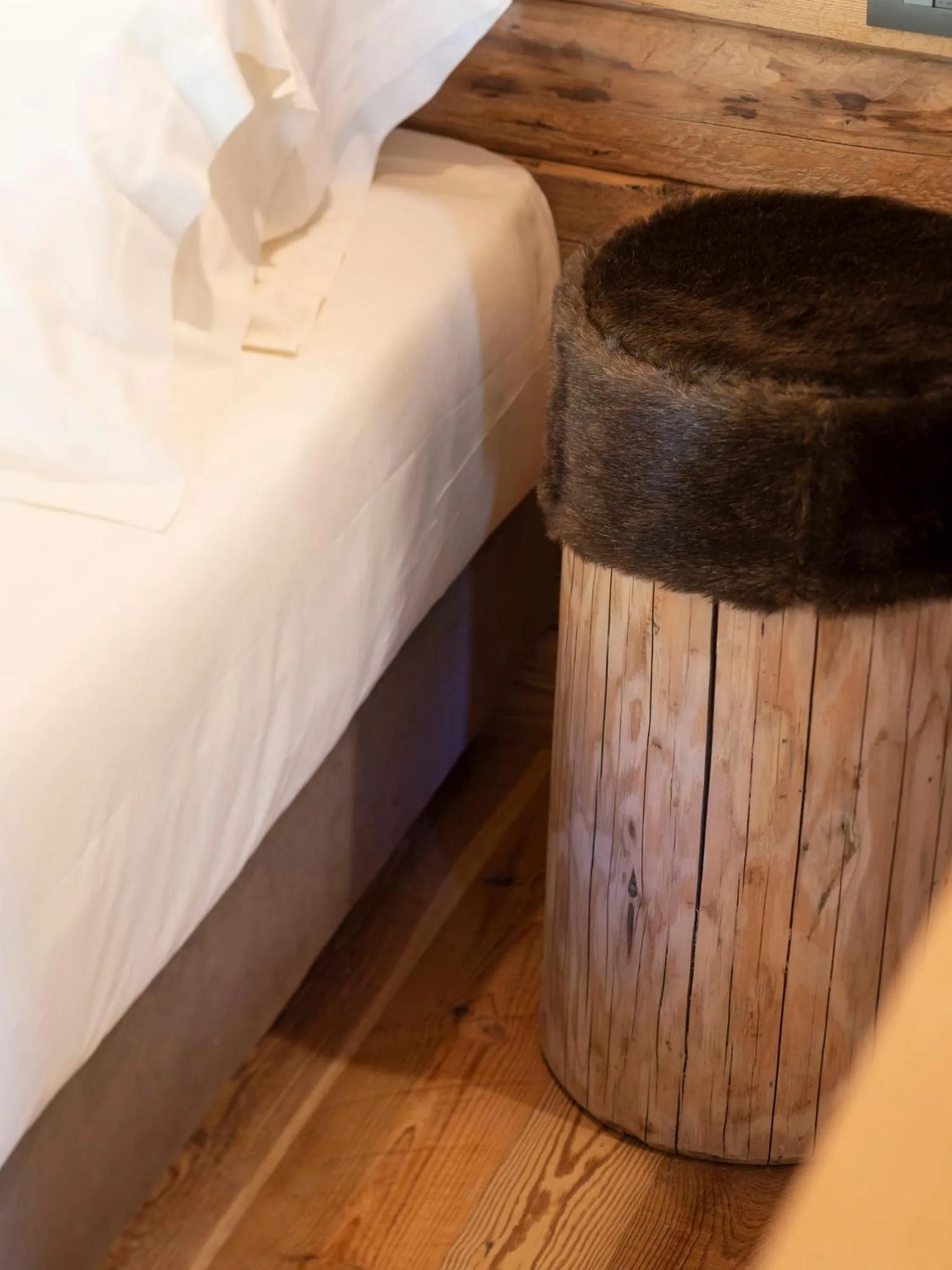 Decorative detail, Bed in Gran Baita Hotel & Wellness