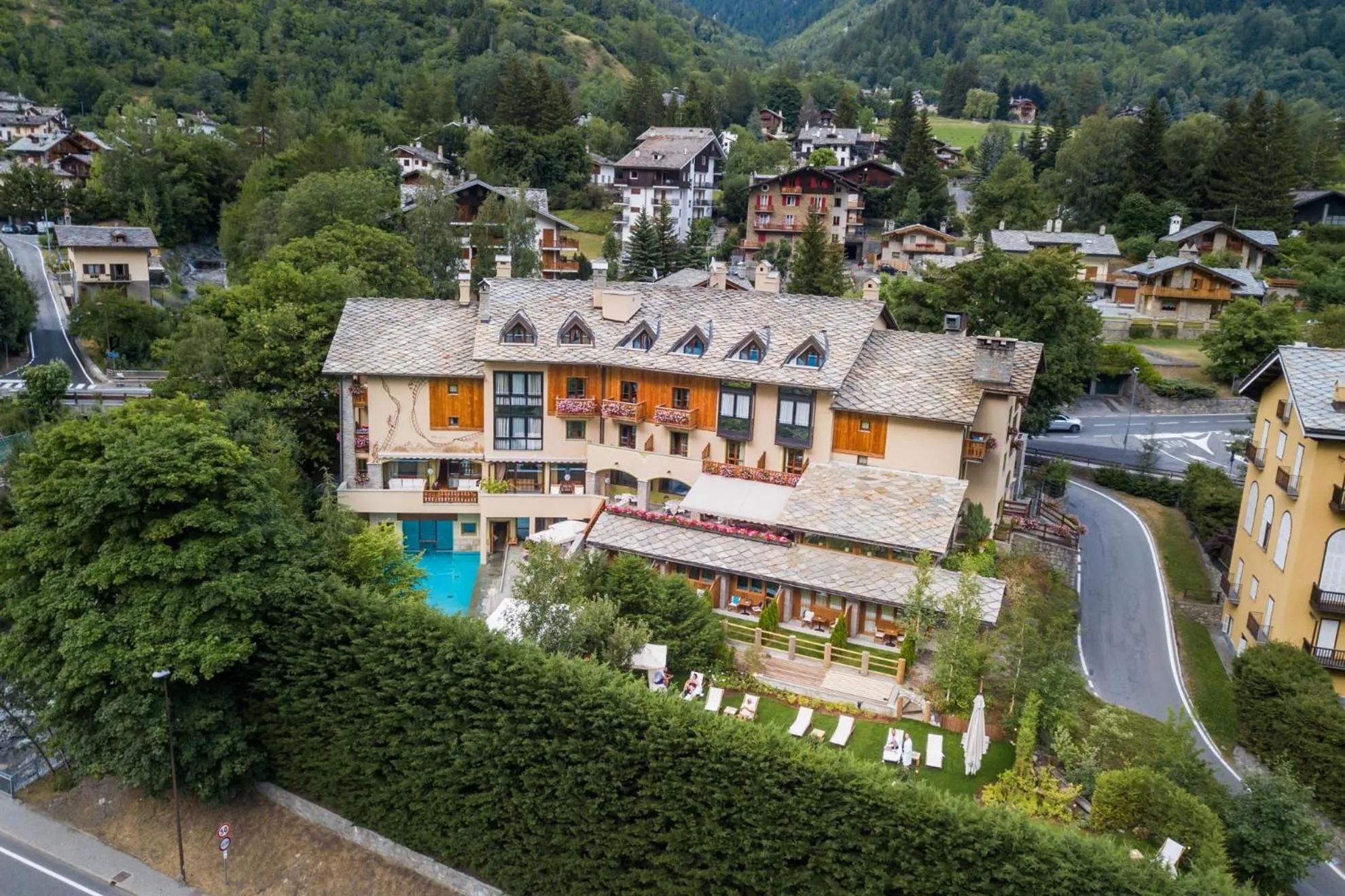 Bird's eye view in Gran Baita Hotel & Wellness