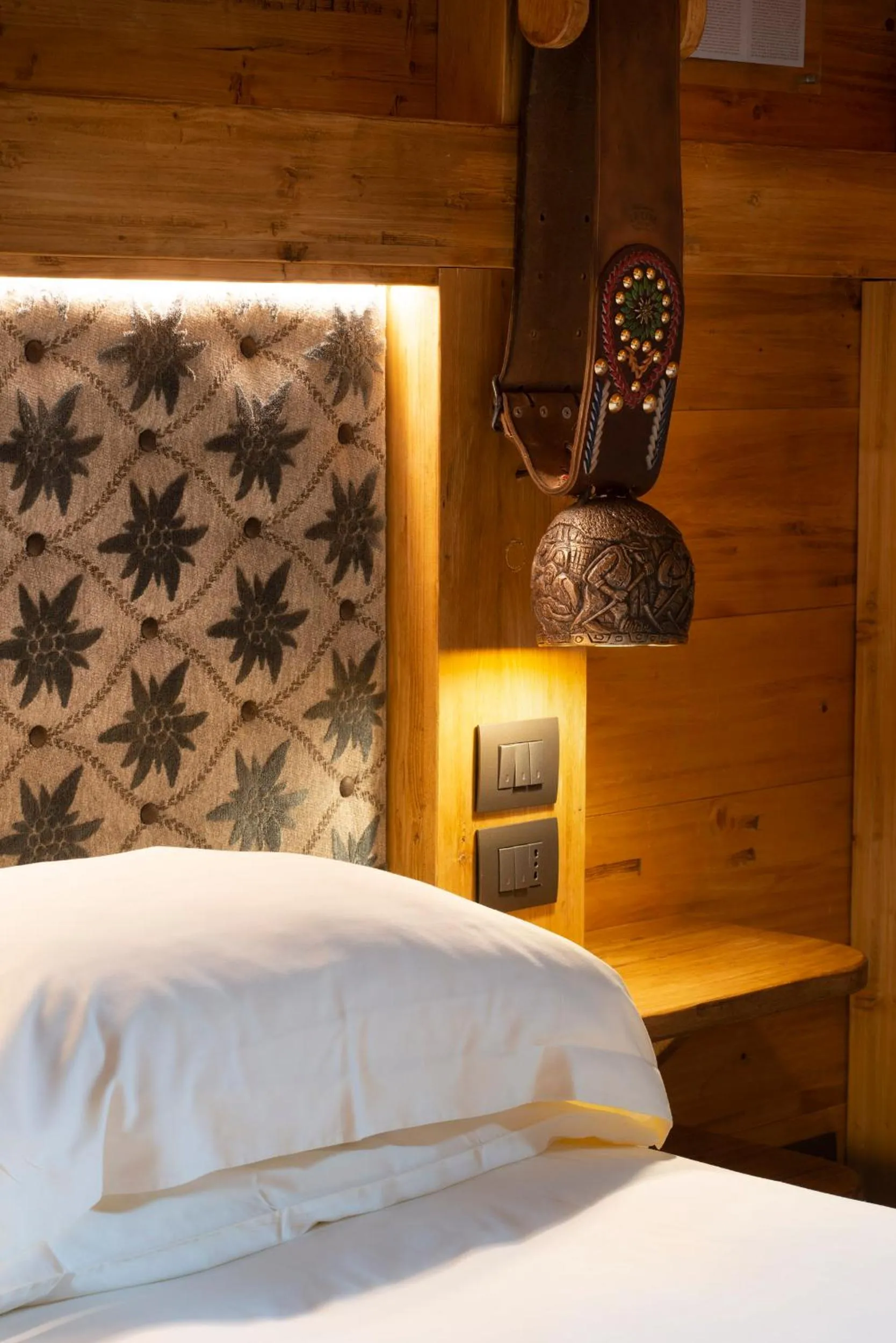 Bed in Gran Baita Hotel & Wellness