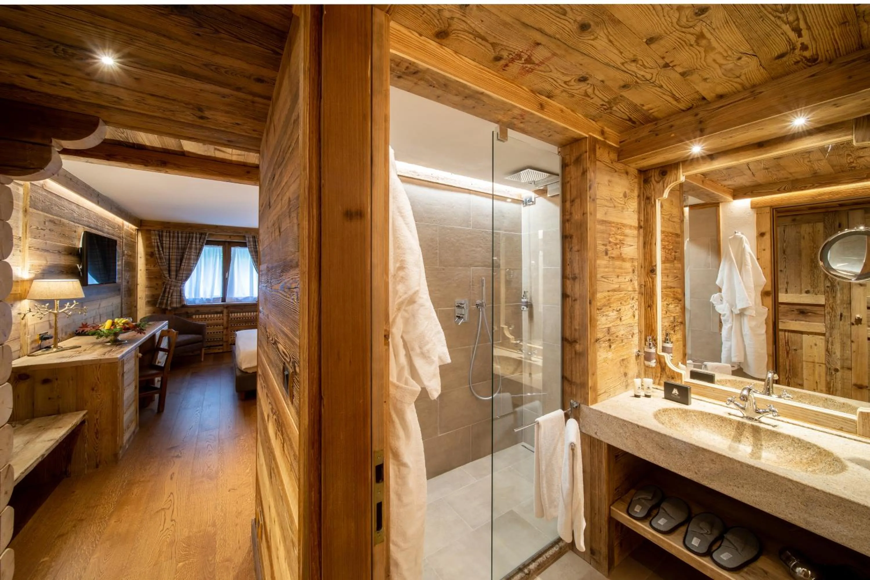 Bathroom in Gran Baita Hotel & Wellness