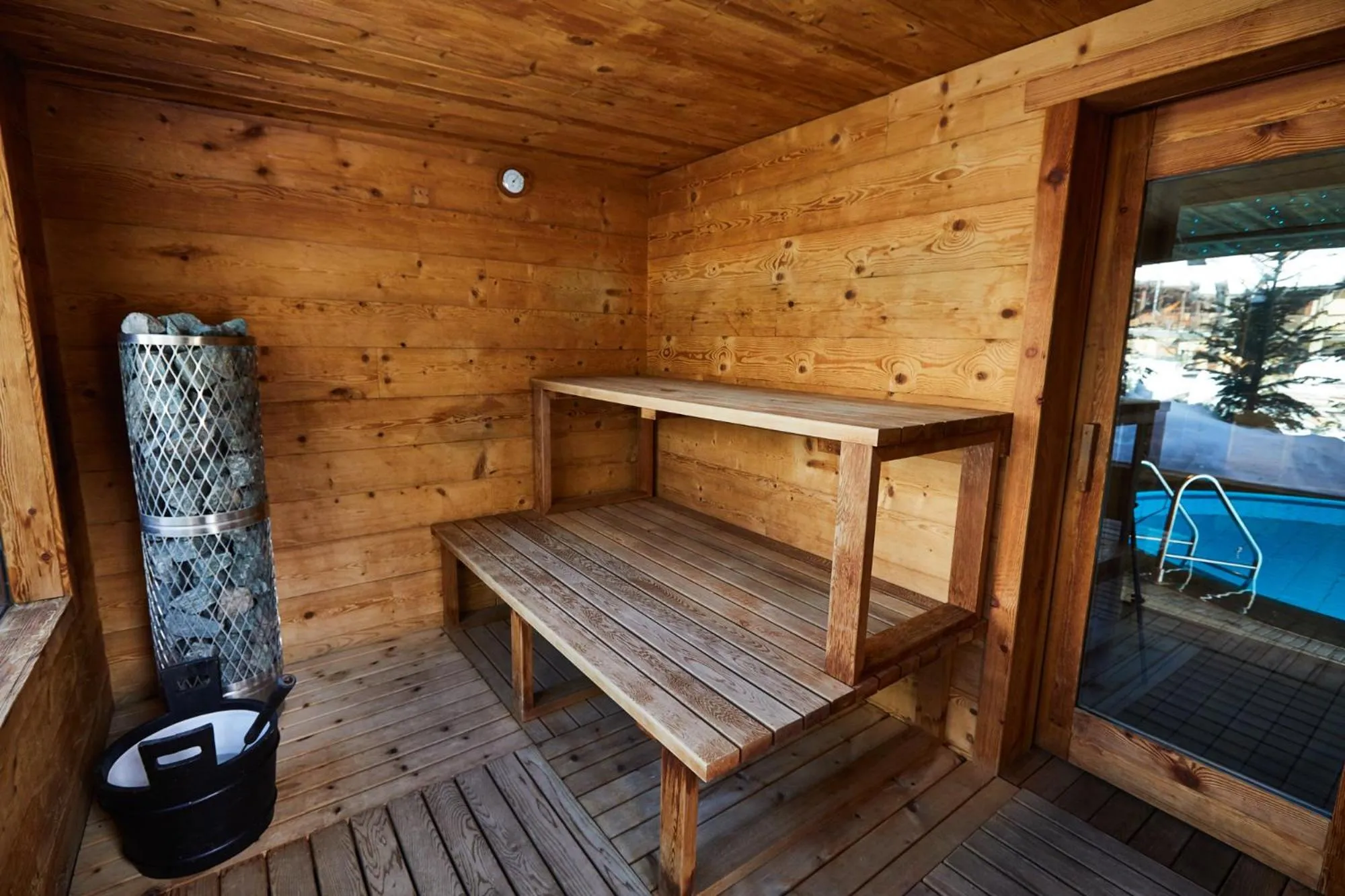 Sauna in Gran Baita Hotel & Wellness