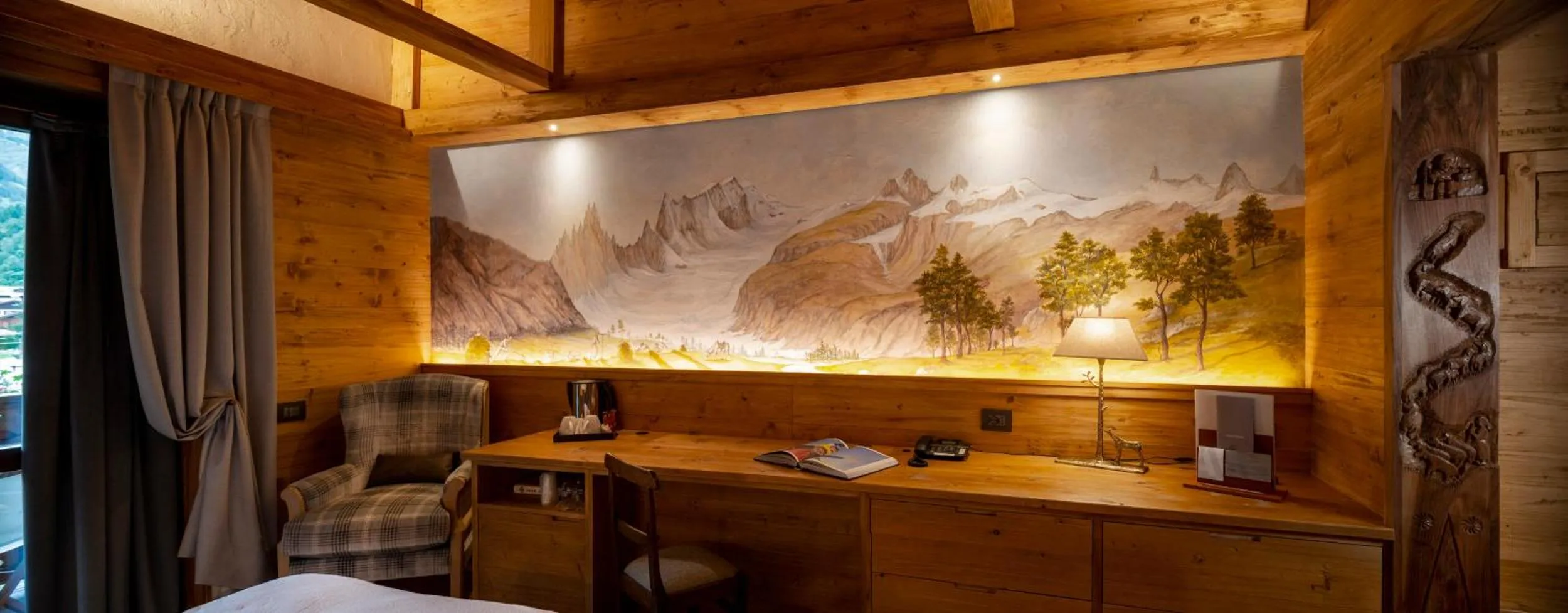 Decorative detail in Gran Baita Hotel & Wellness