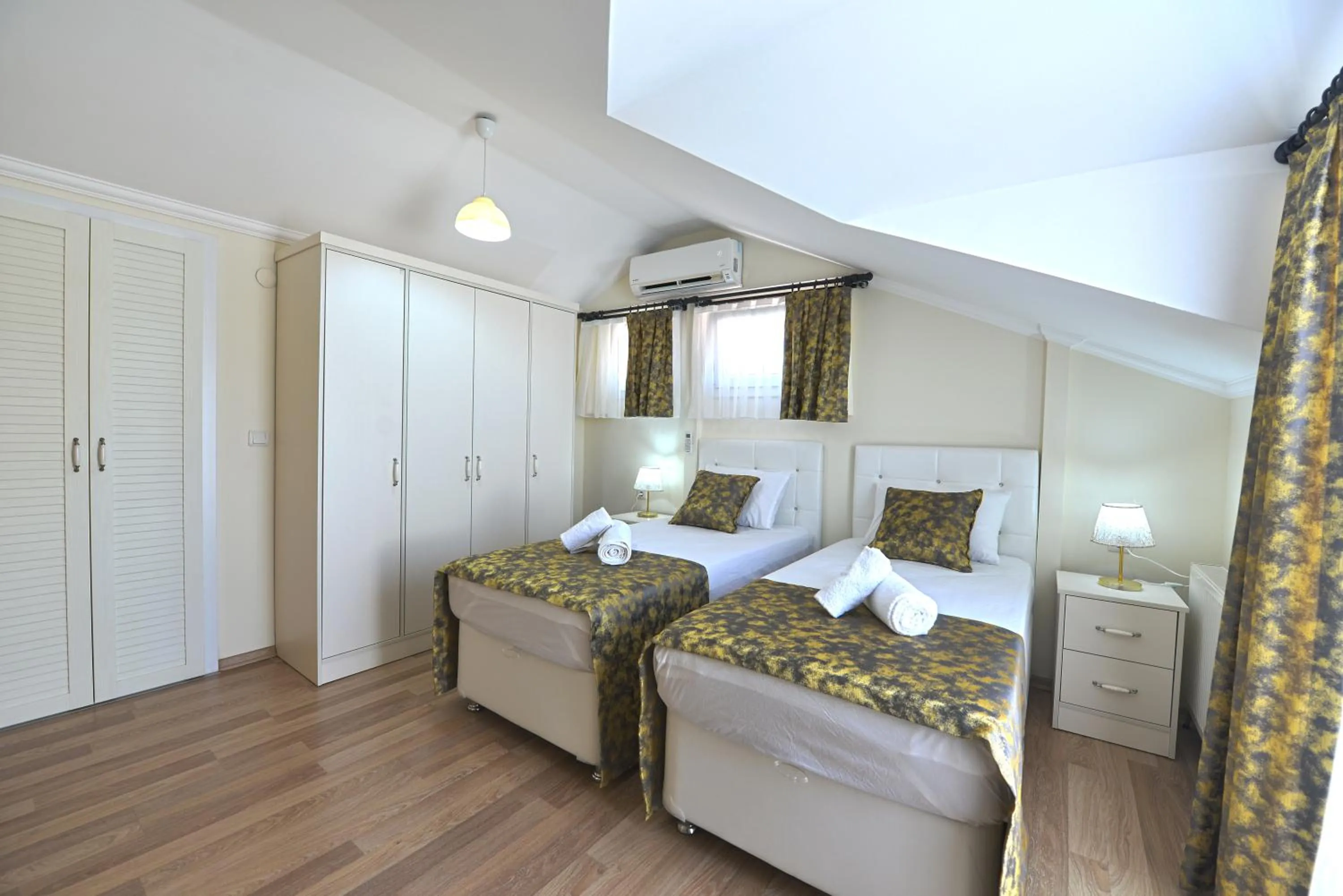 Bedroom, Bed in Ozgur City Residence