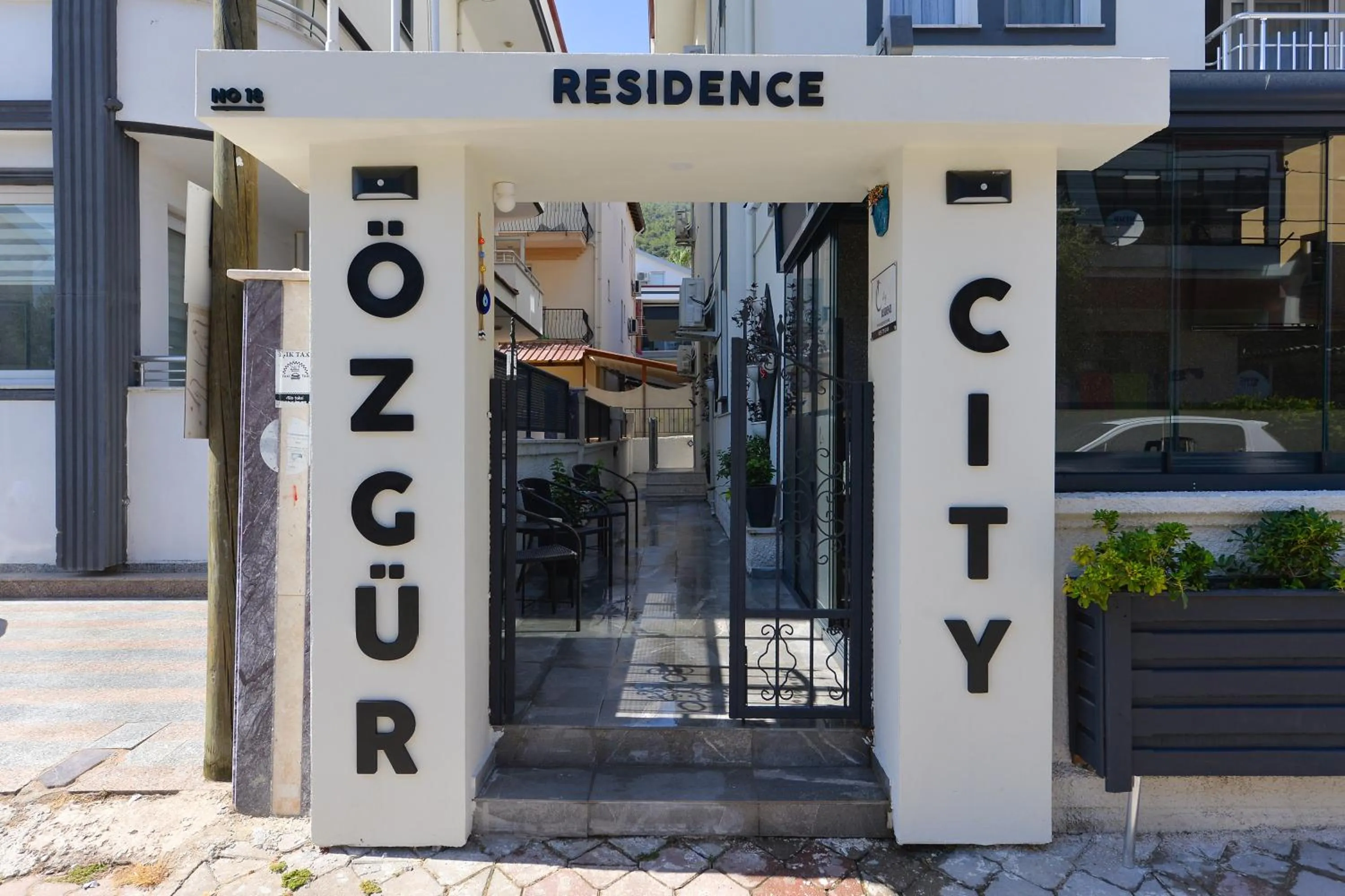 Property building in Ozgur City Residence