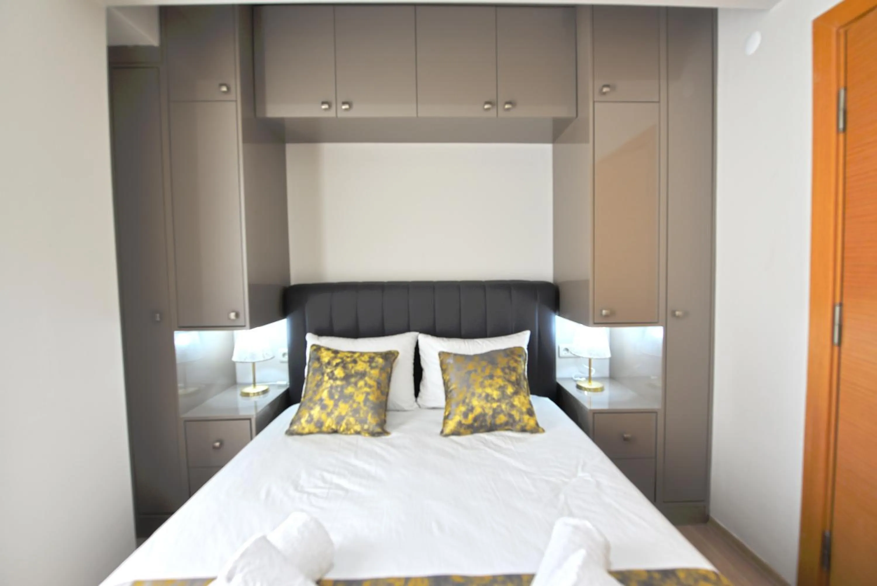 Bedroom, Bed in Ozgur City Residence