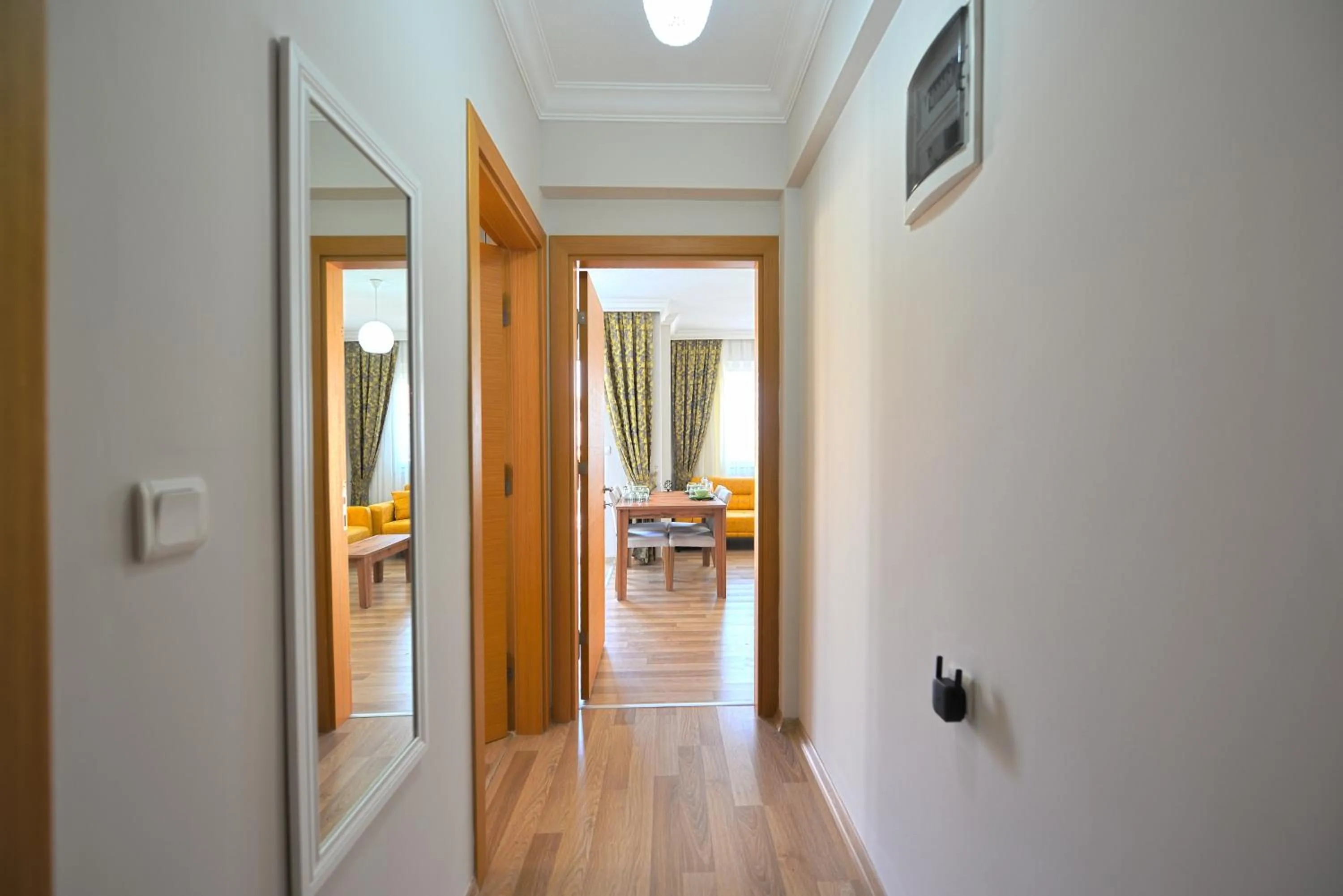 Decorative detail in Ozgur City Residence