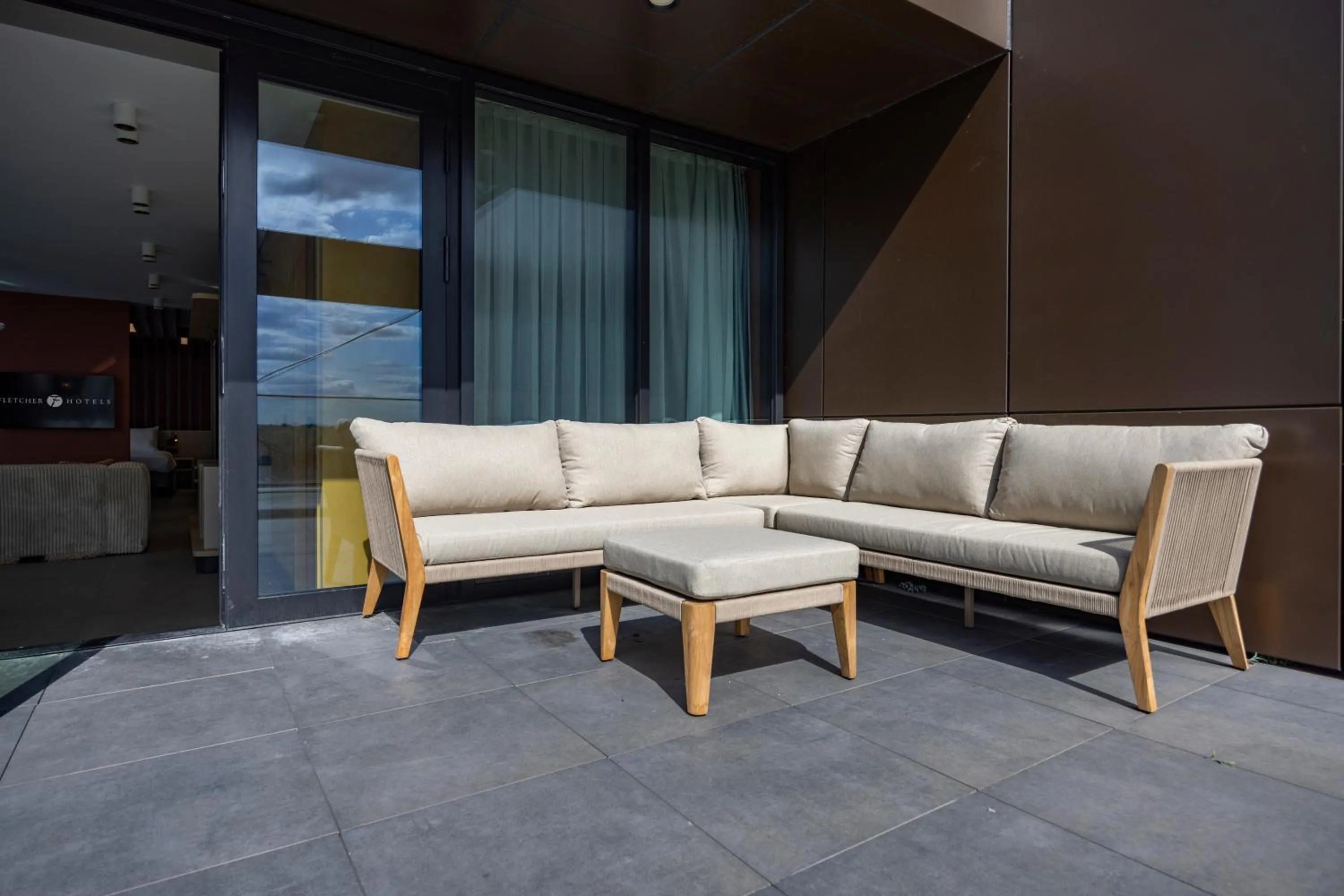 Balcony/Terrace in Fletcher Hotel-Restaurant Oisterwijk-Tilburg