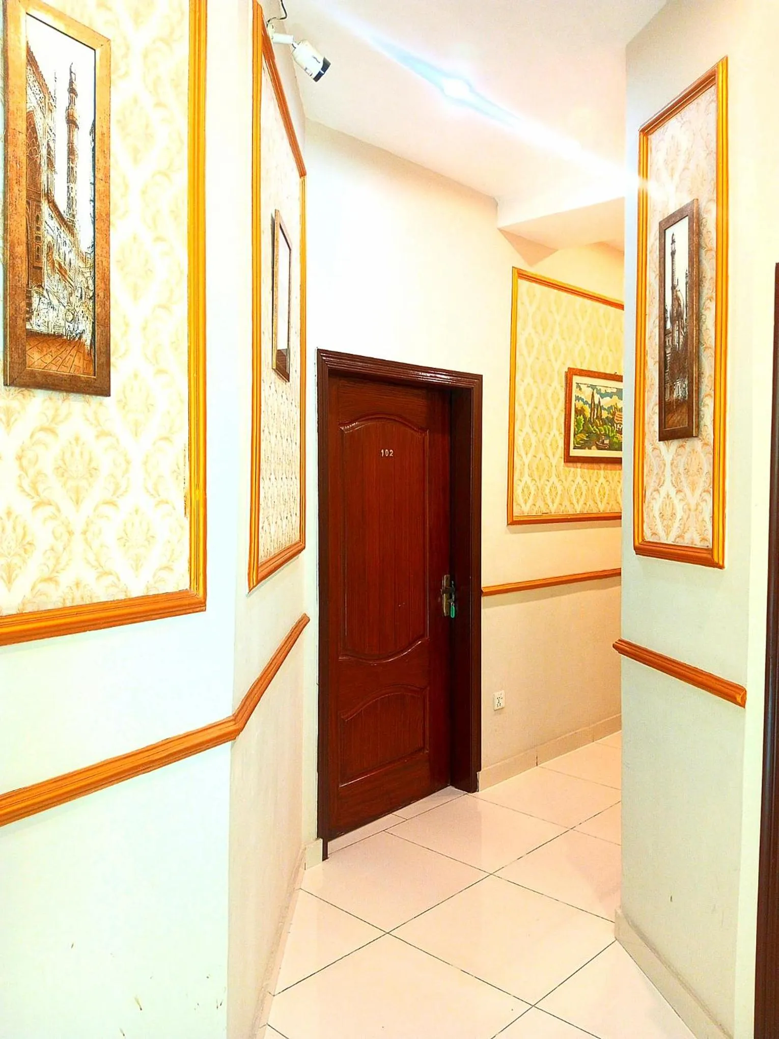 Patio in Golden One Hotel