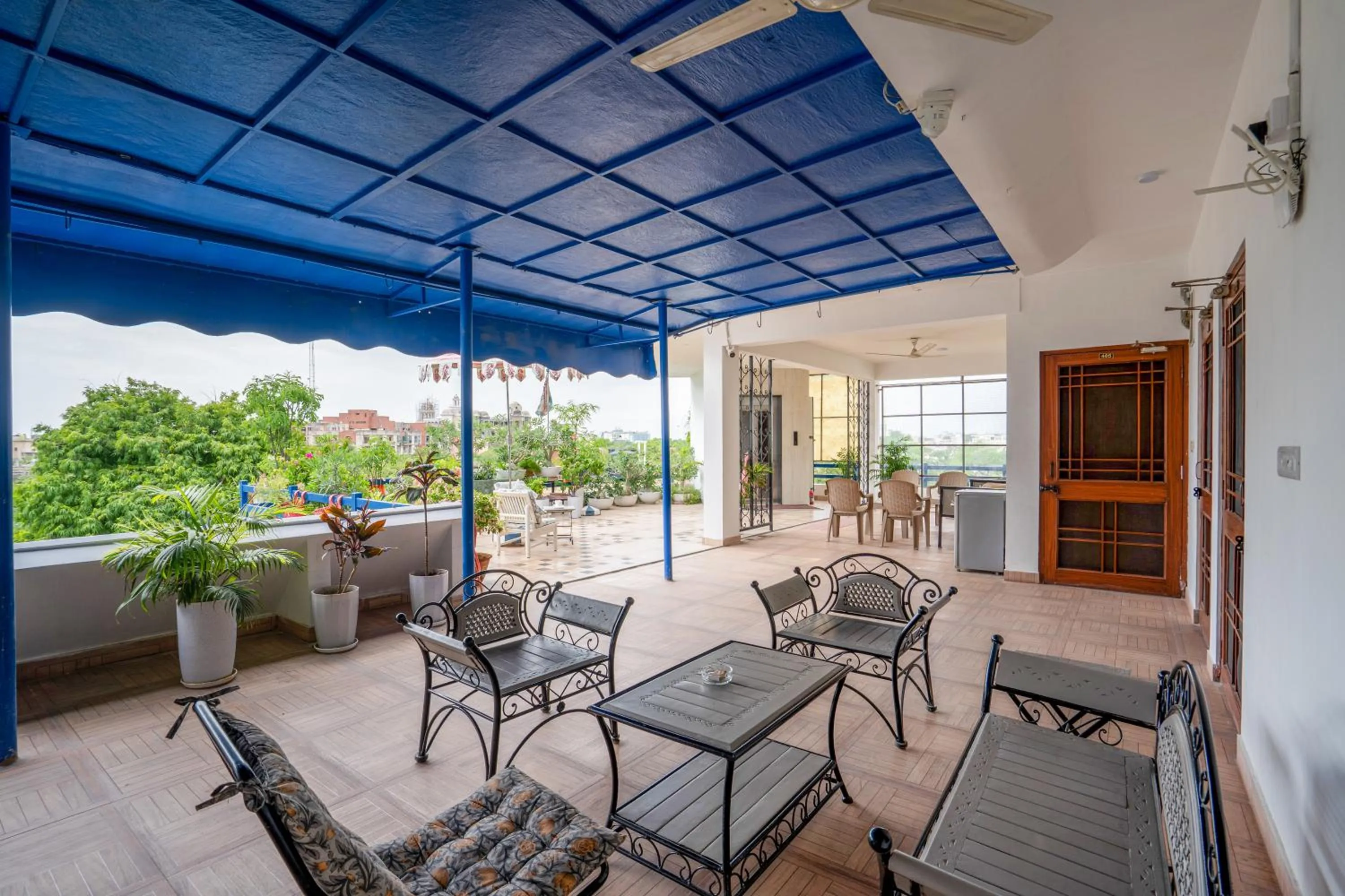 Balcony/Terrace in Girisadan - A City Centre Boutique Hotel