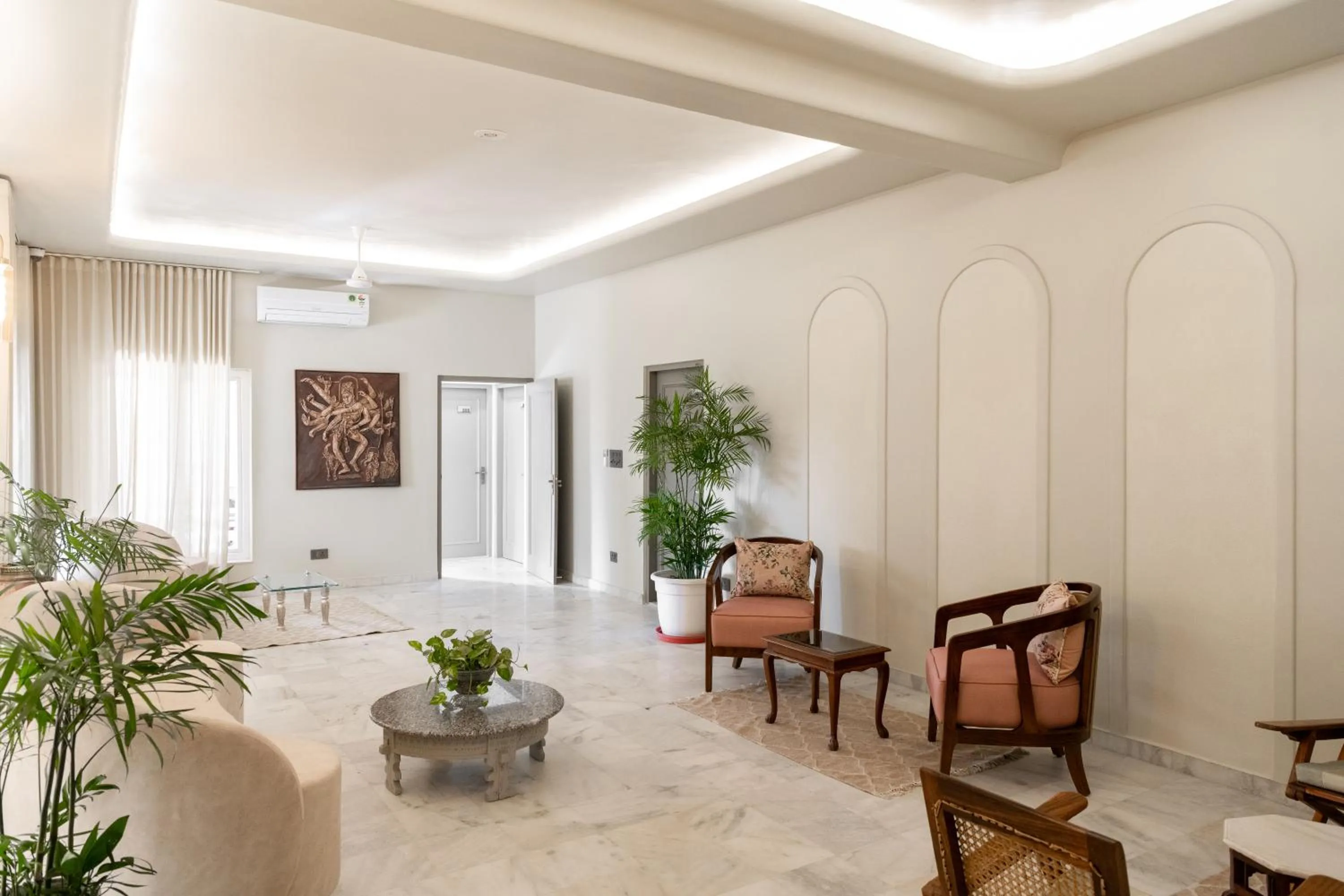 Lobby or reception in Girisadan - A City Centre Boutique Hotel