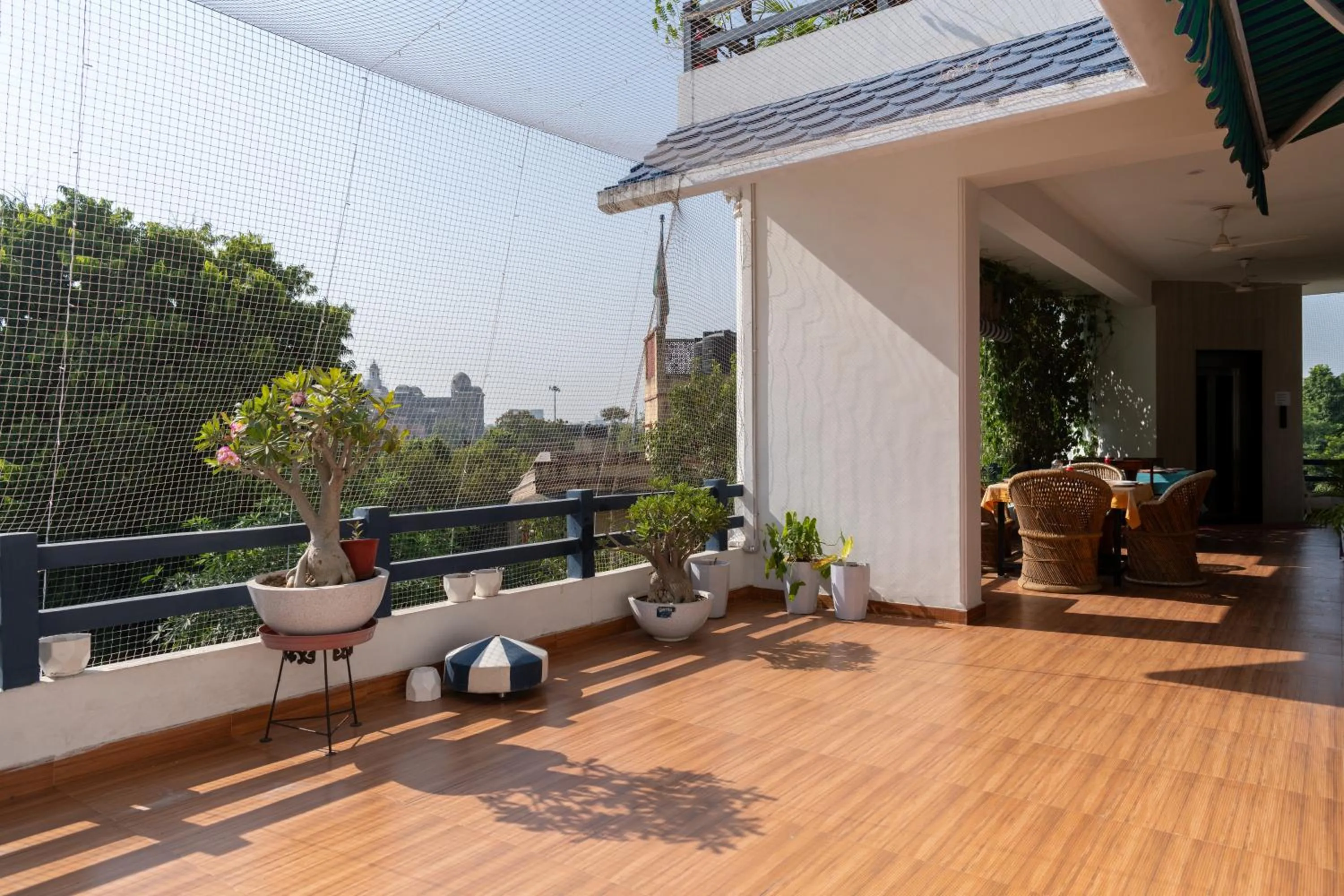 Patio in Girisadan - A City Centre Boutique Hotel