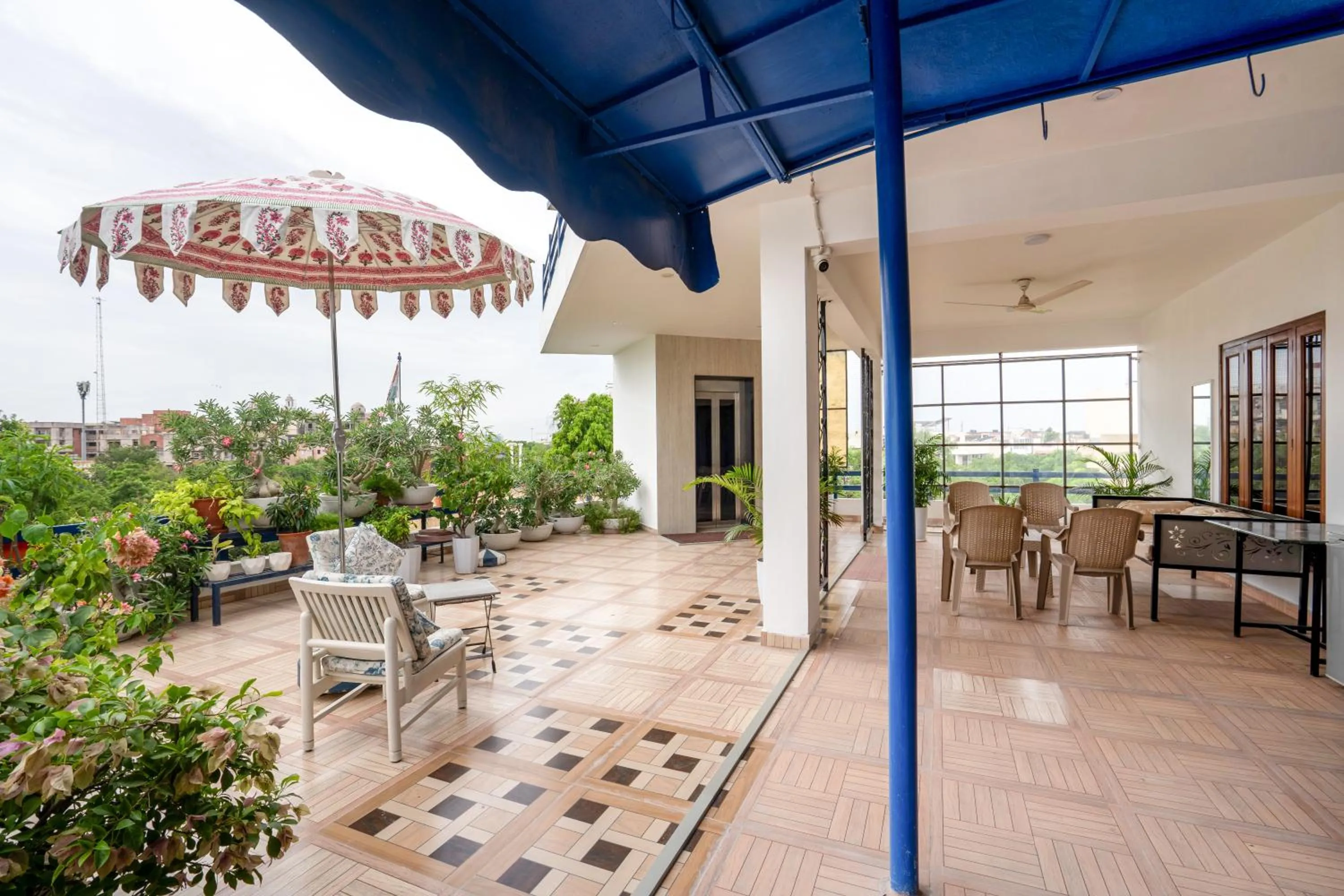Balcony/Terrace in Girisadan - A City Centre Boutique Hotel