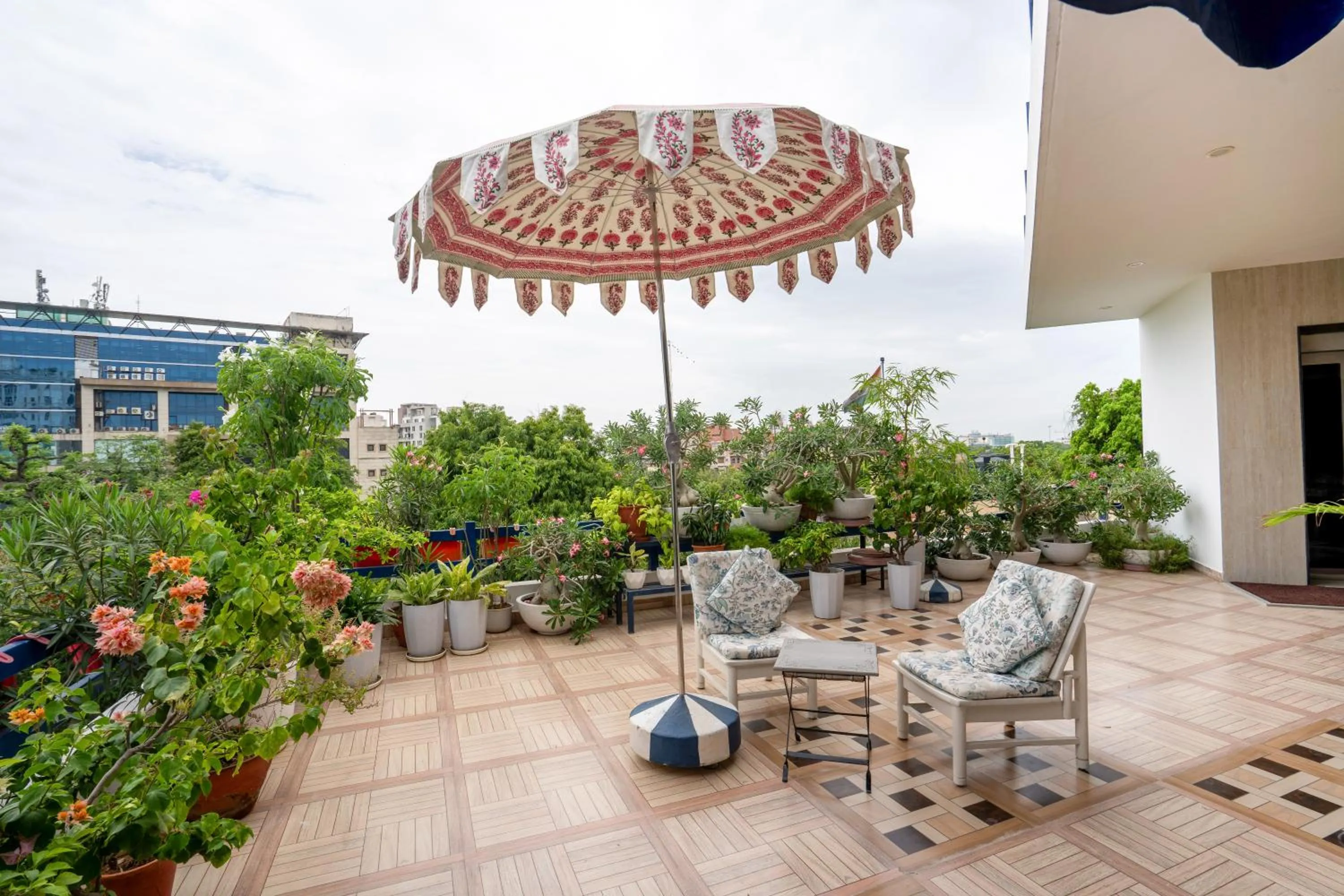 Balcony/Terrace in Girisadan - A City Centre Boutique Hotel