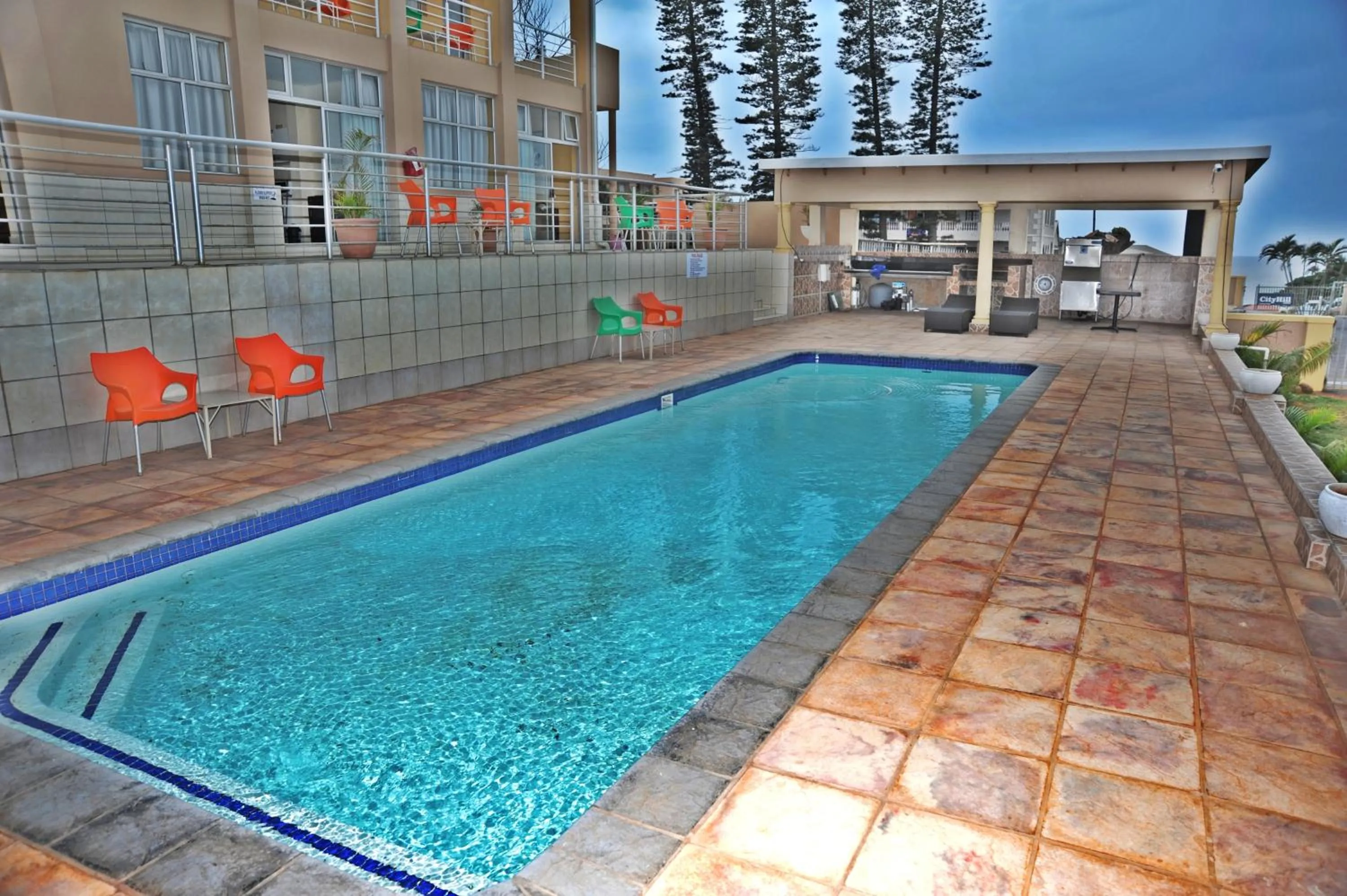 BBQ facilities in The Norwegian Lodge
