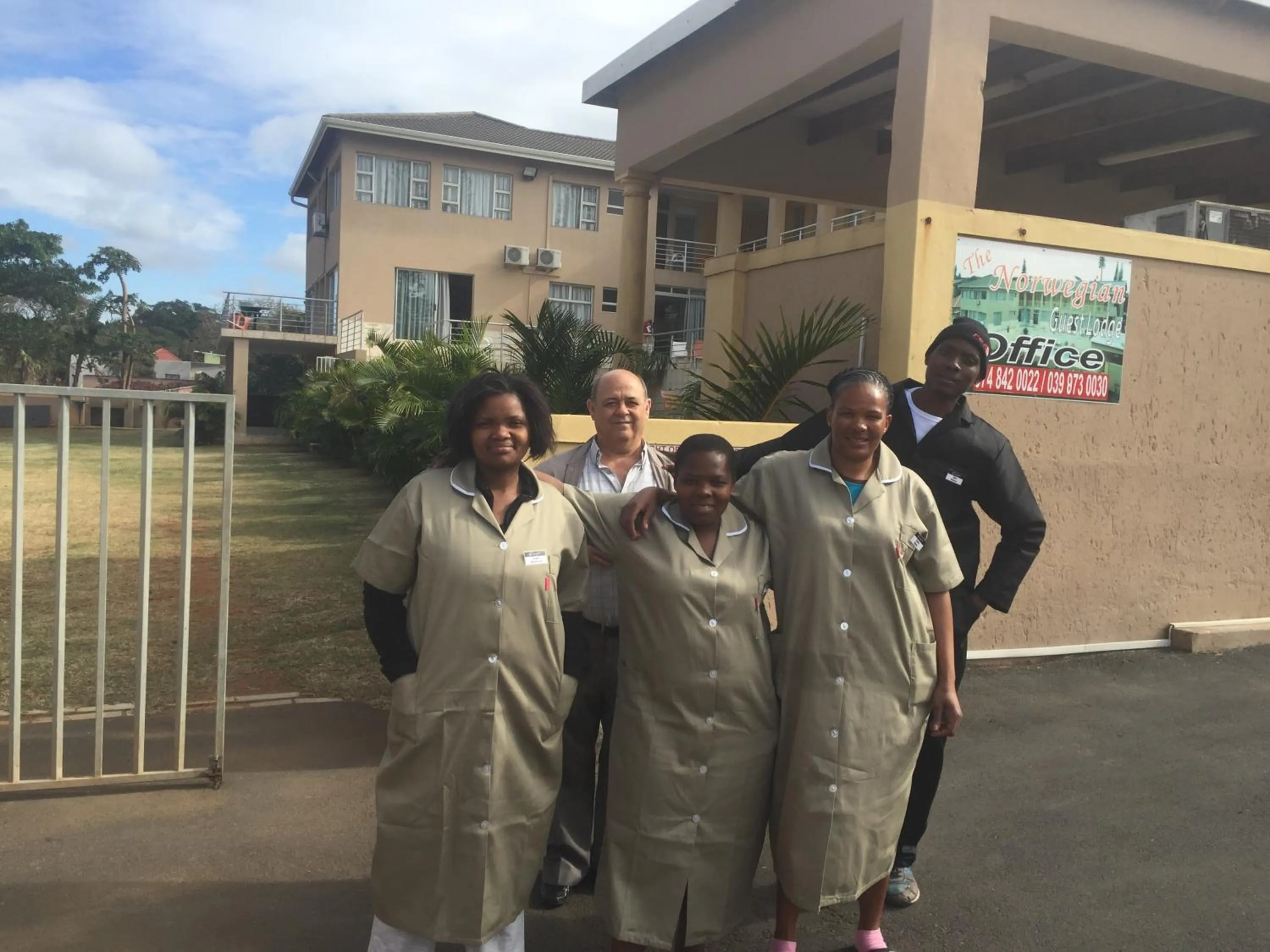 Staff in The Norwegian Lodge