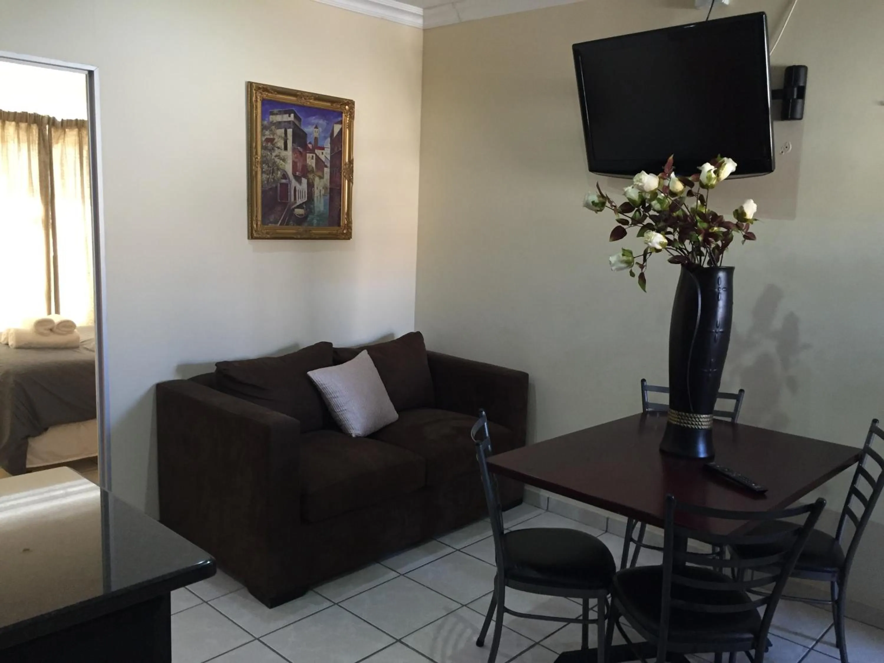 Living room in The Norwegian Lodge