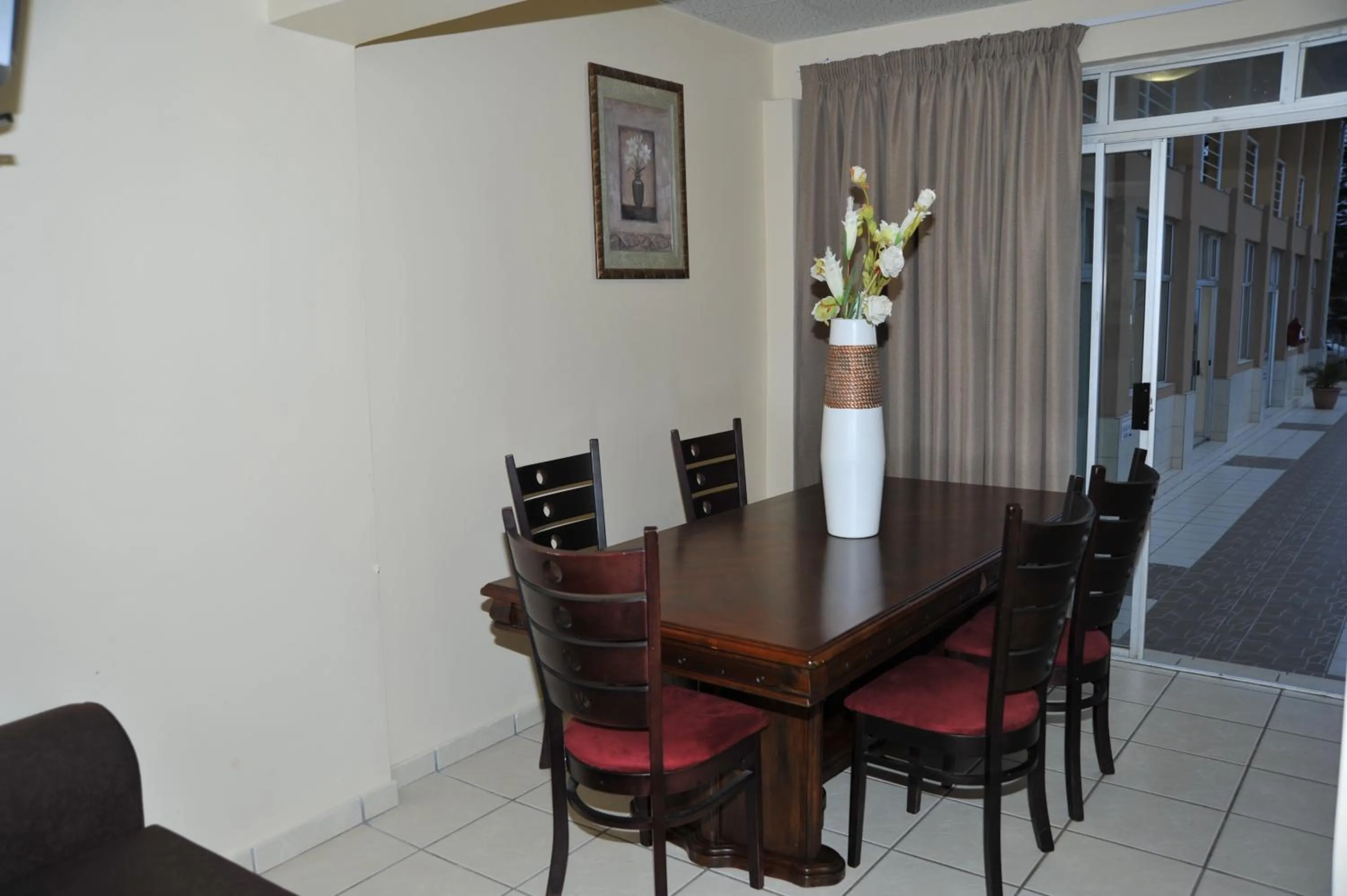 Dining area in The Norwegian Lodge