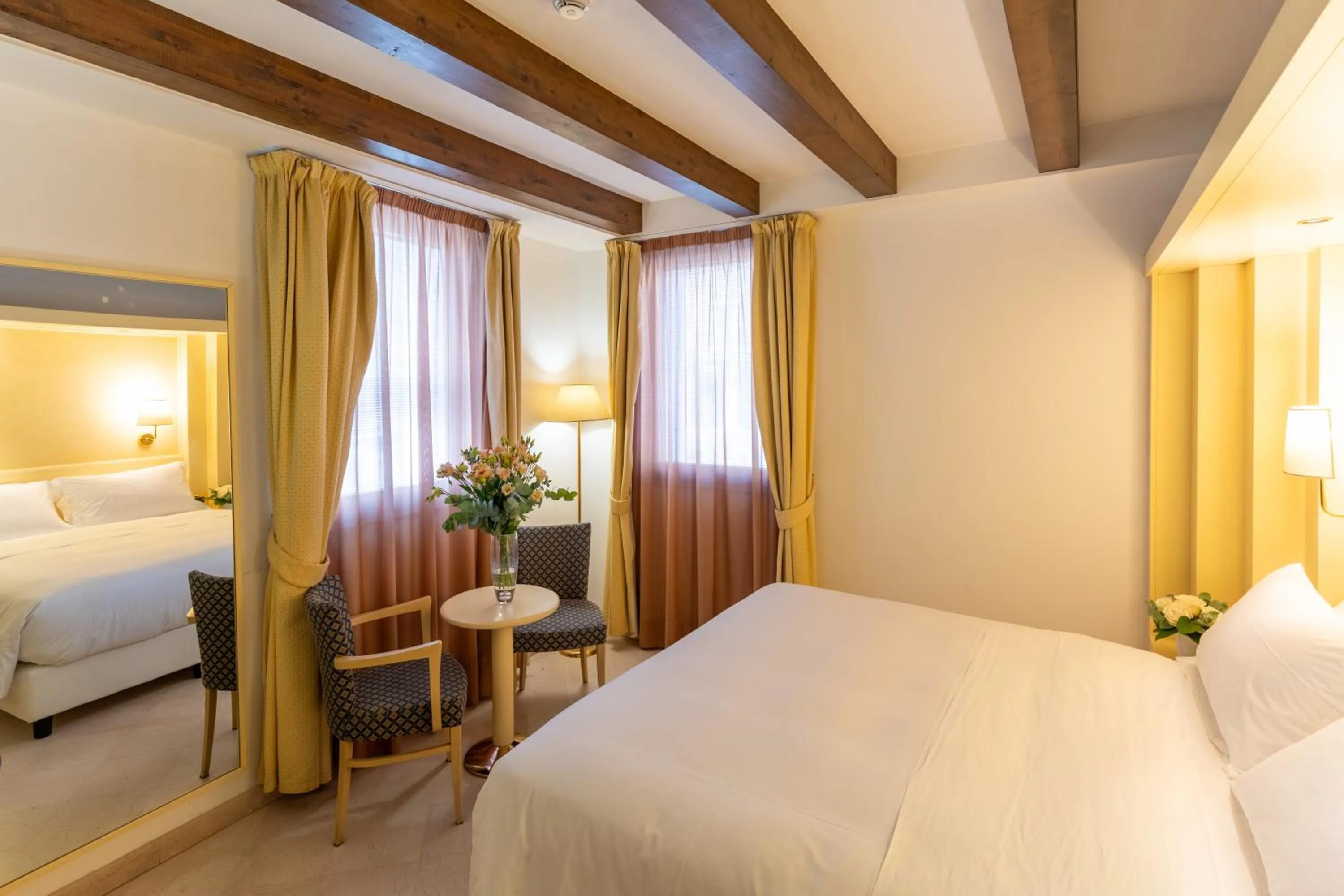 Bed in Hotel Giudecca Venezia