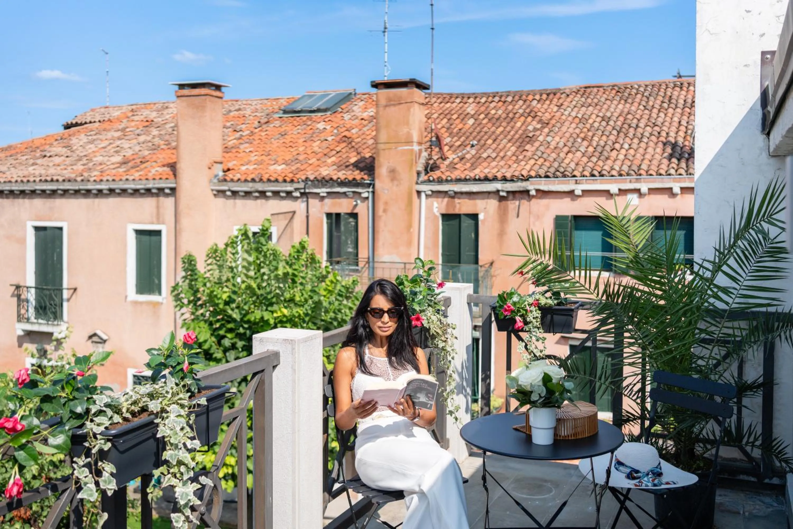 Balcony/Terrace in Hotel Giudecca Venezia