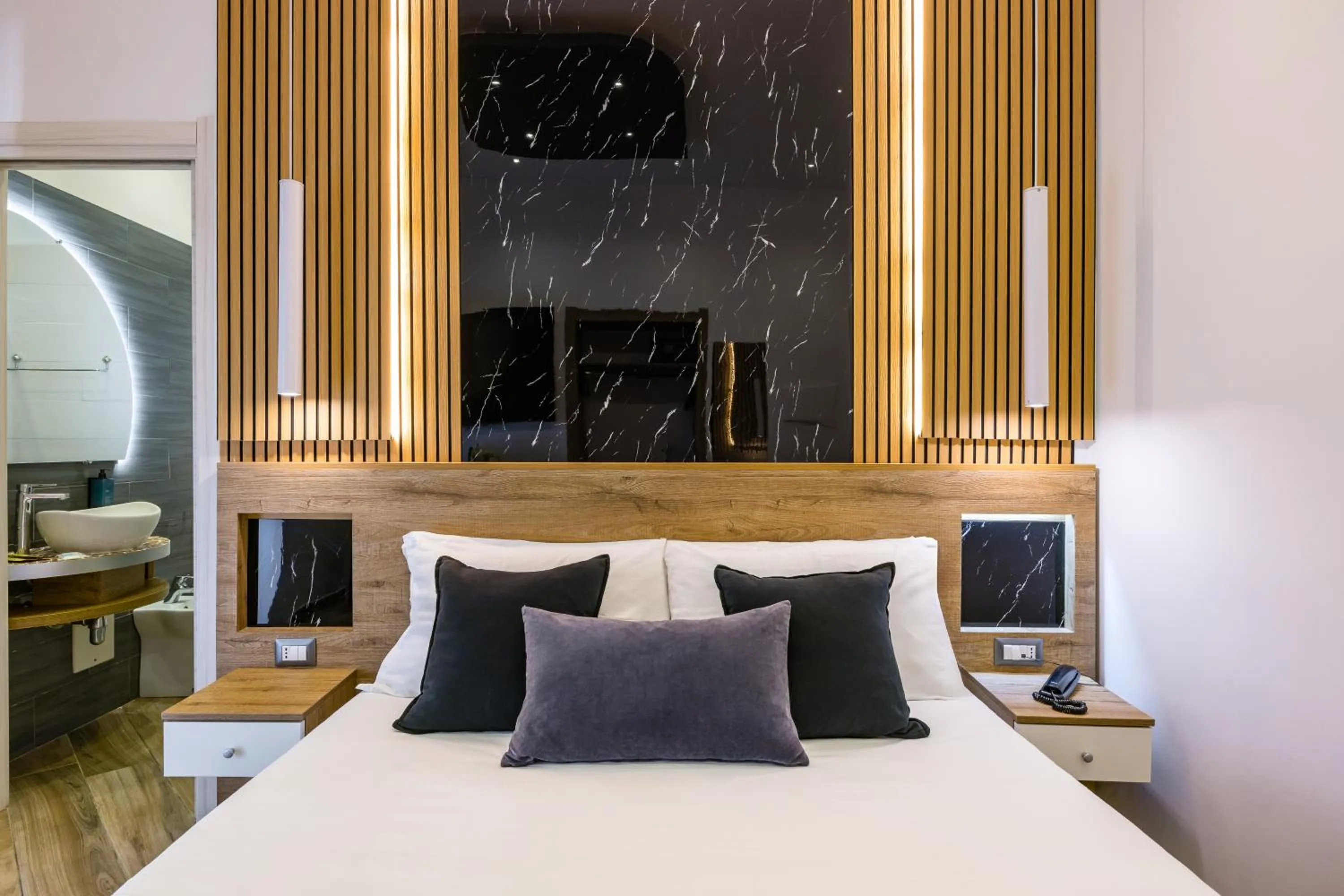 Bed in Hotel Bella Napoli