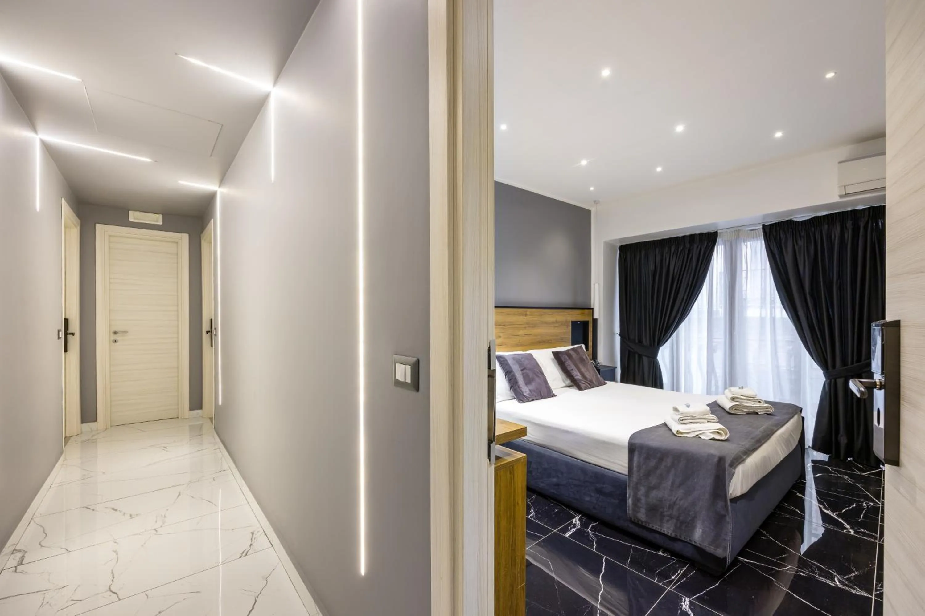 Bed in Hotel Bella Napoli