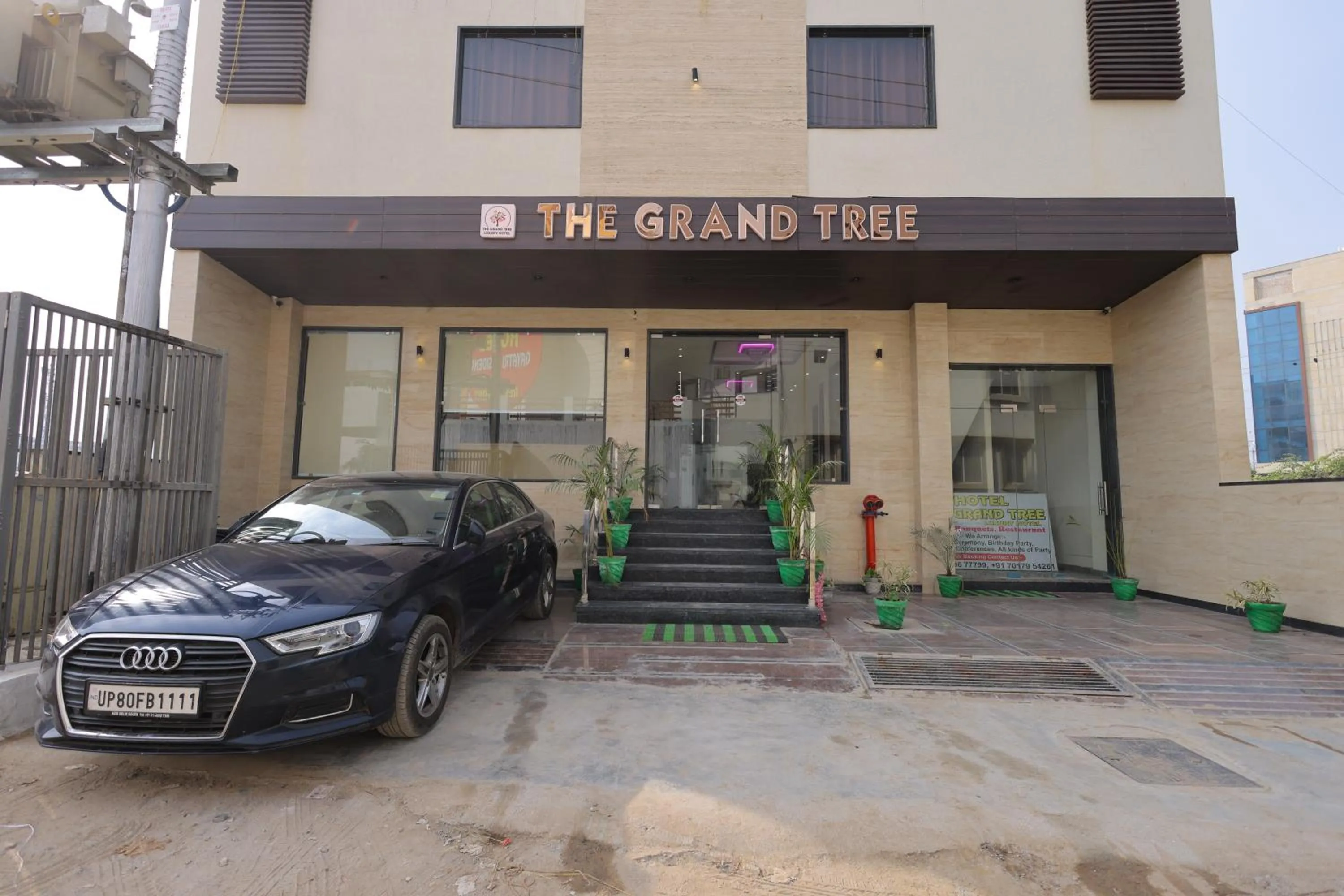 Facade/entrance in The Grand Tree Hotel