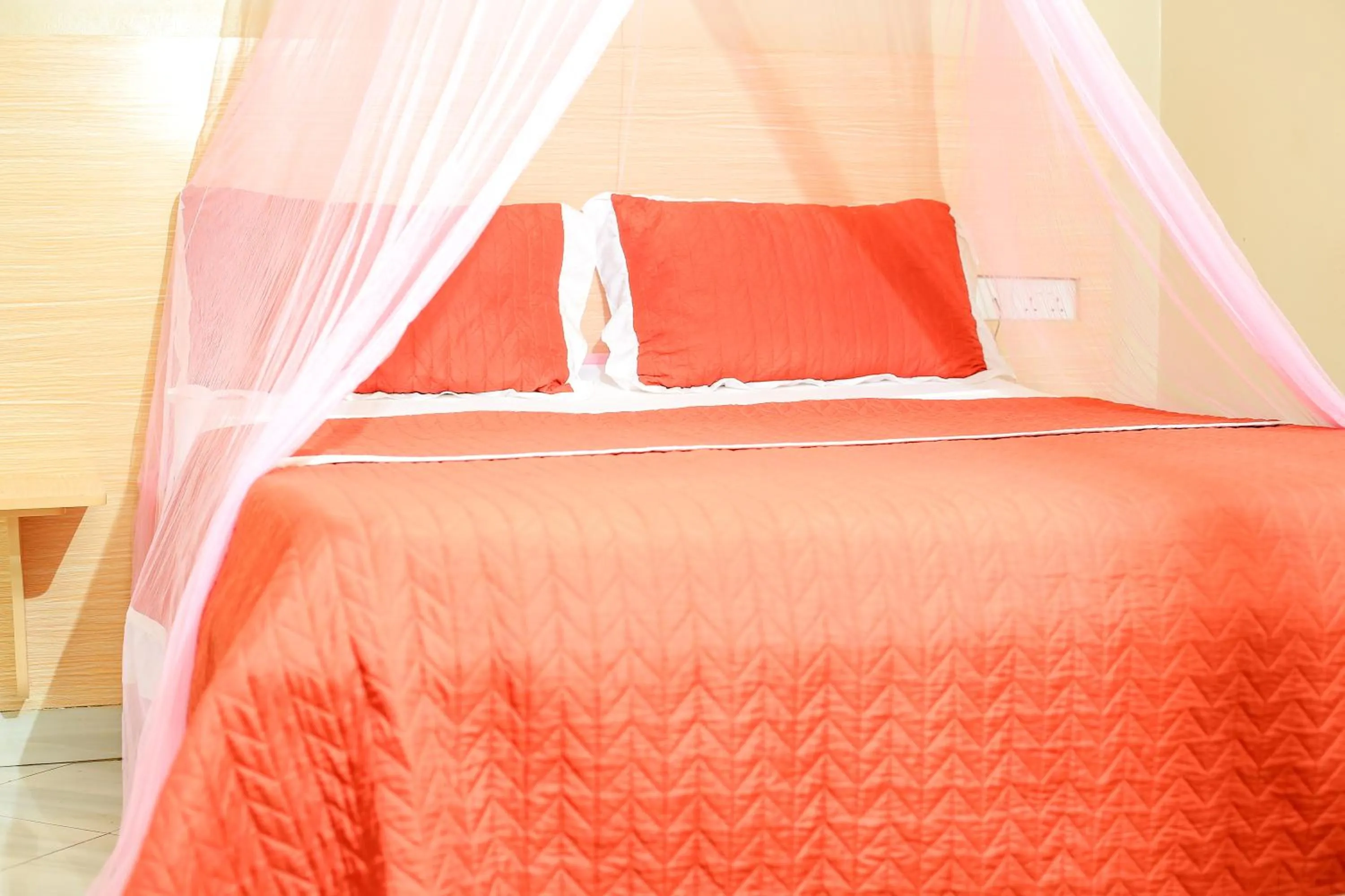 Bed in Triple Tee Gardens & Accomodation