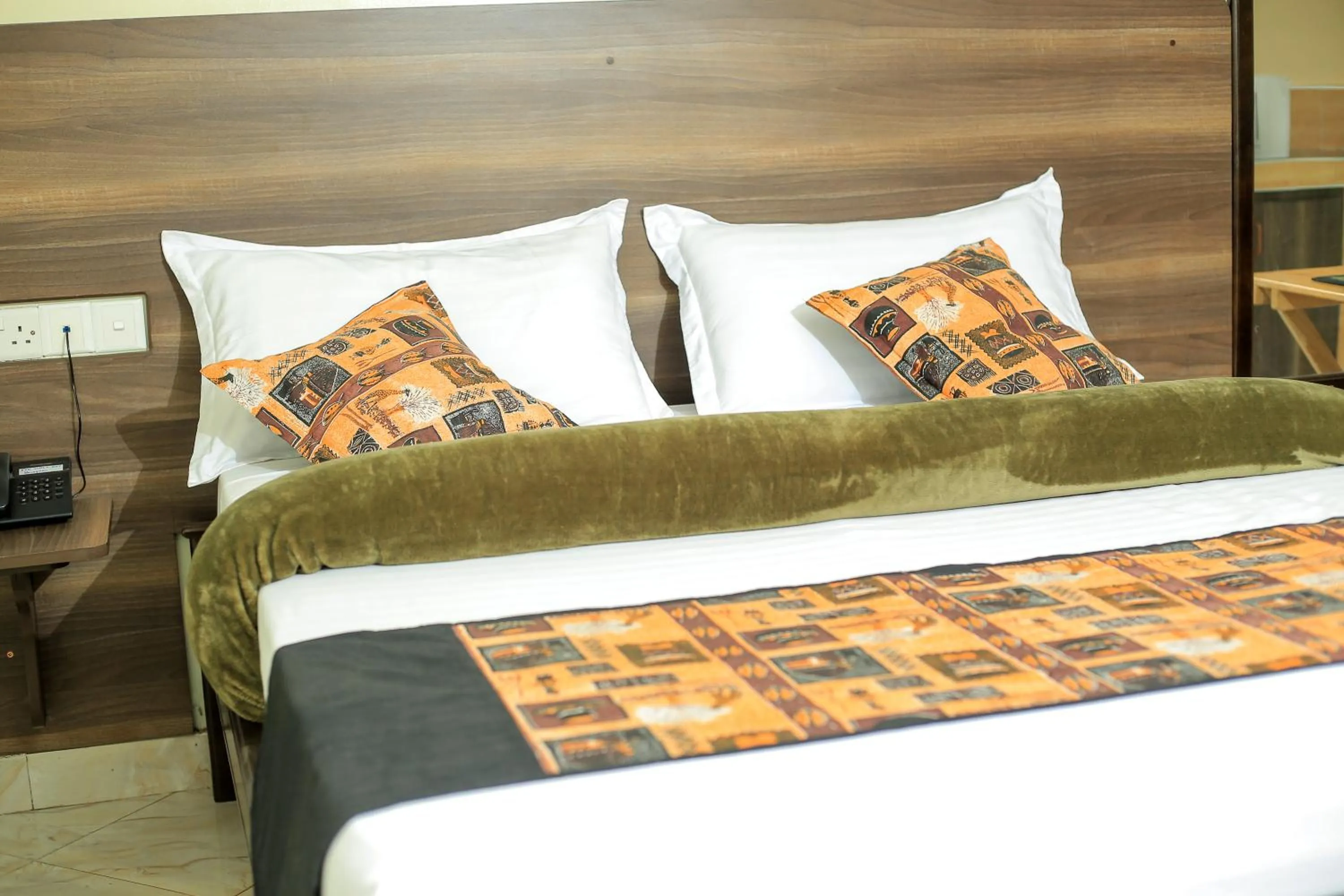 Bed in Triple Tee Gardens & Accomodation