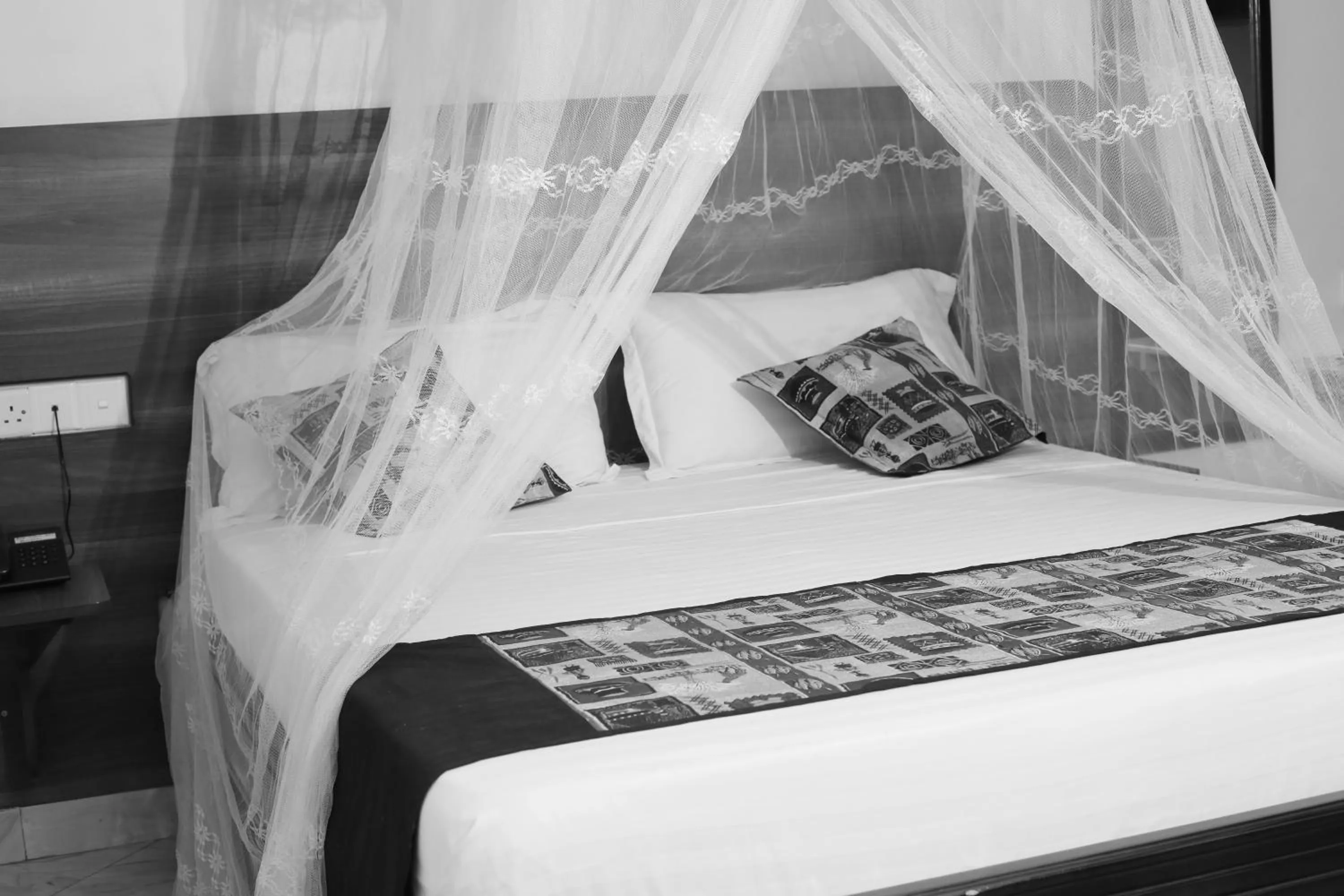 Bed in Triple Tee Gardens & Accomodation