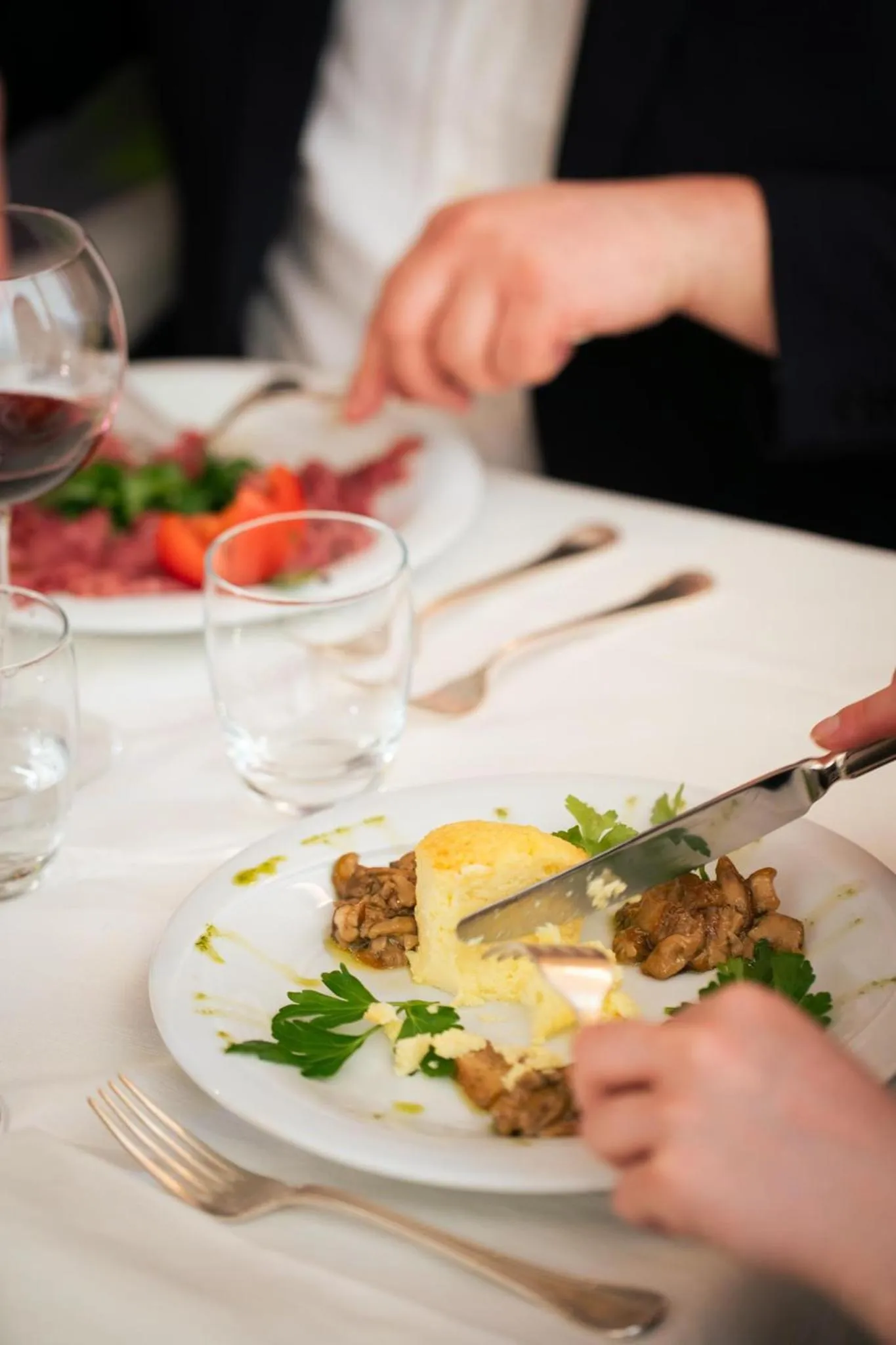 Restaurant/places to eat in Grand Hotel Adriatico