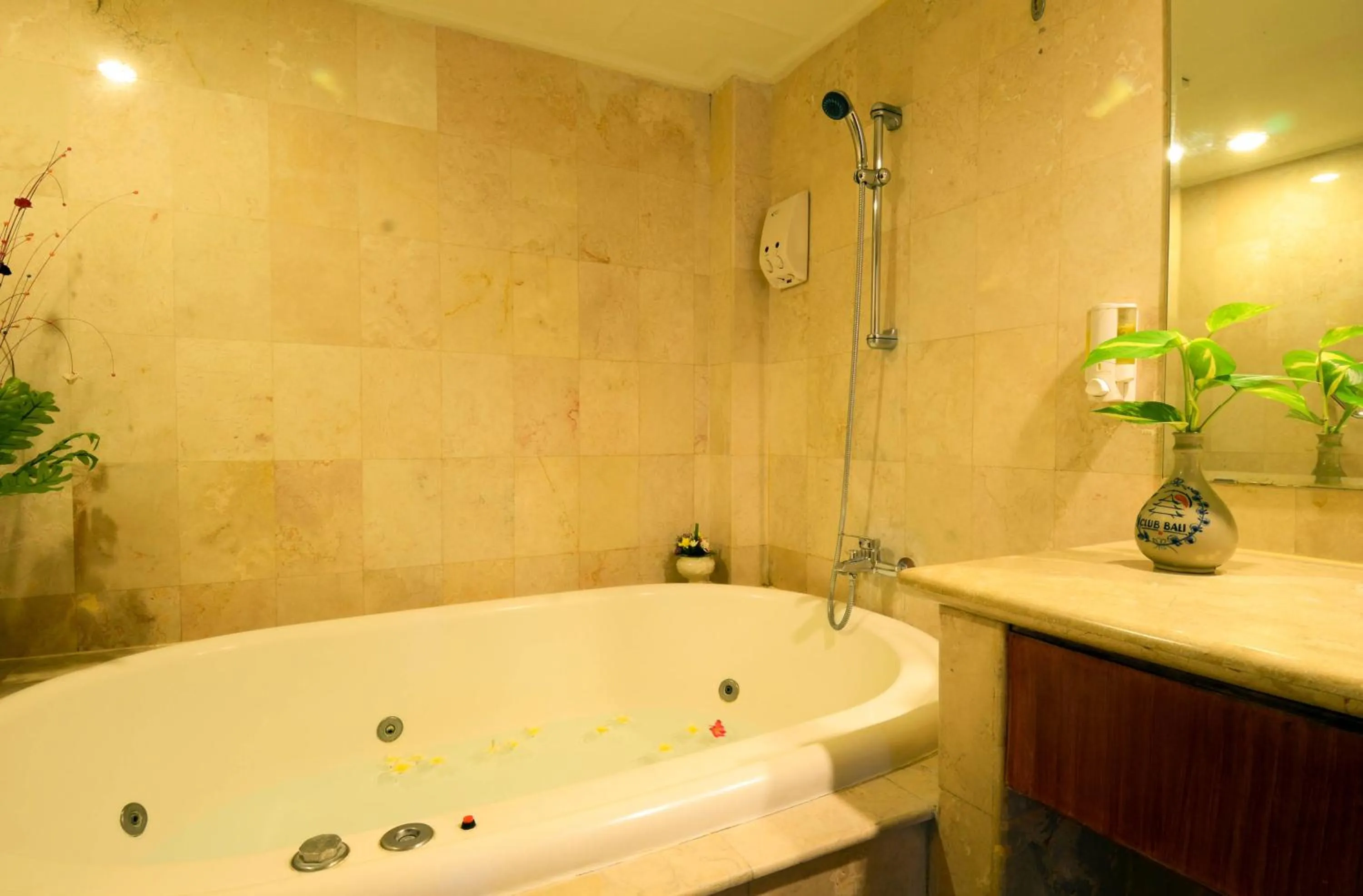 Bathroom in Club Bali Family Suites @ Legian Beach