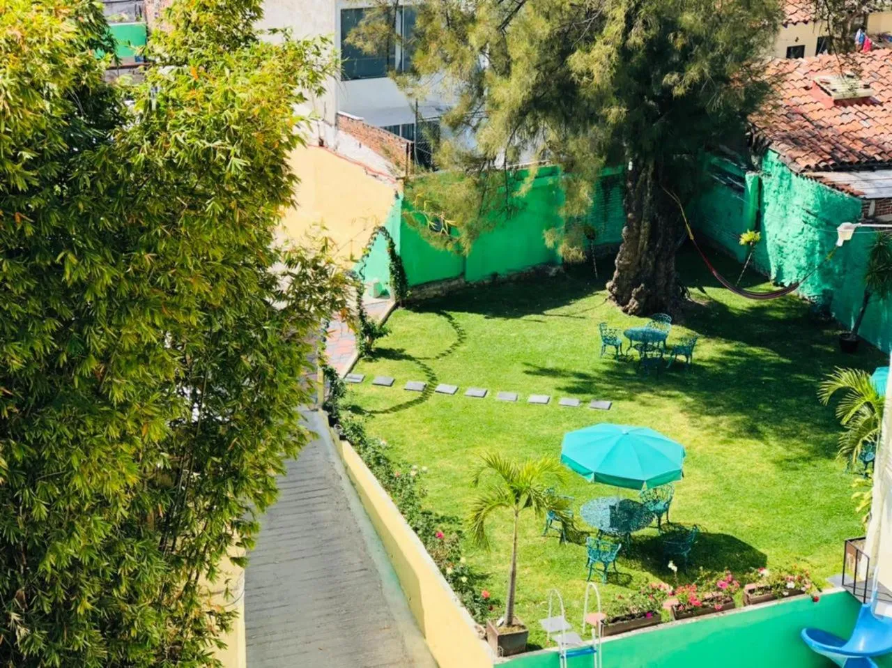 Garden in Hotel Ruah