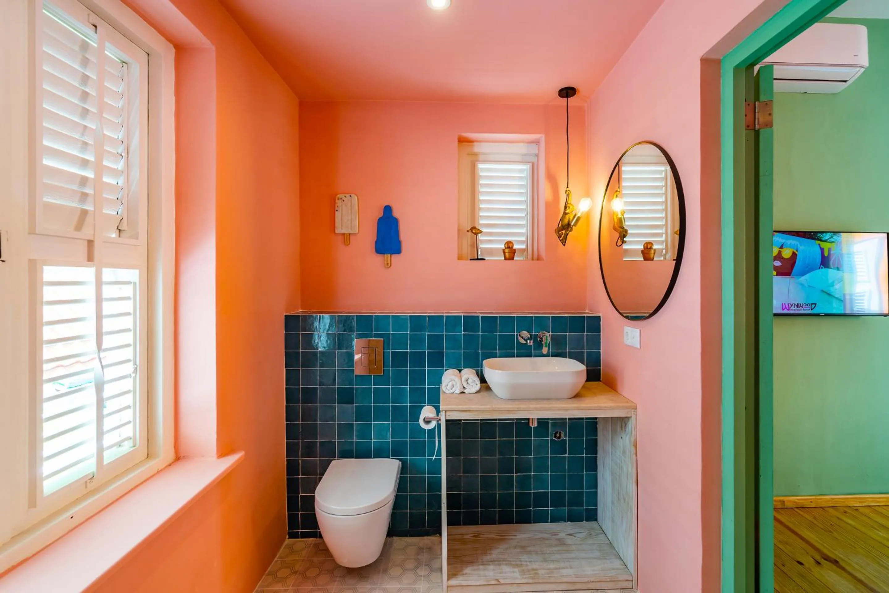 Toilet in Wynwood Boutique Hotel