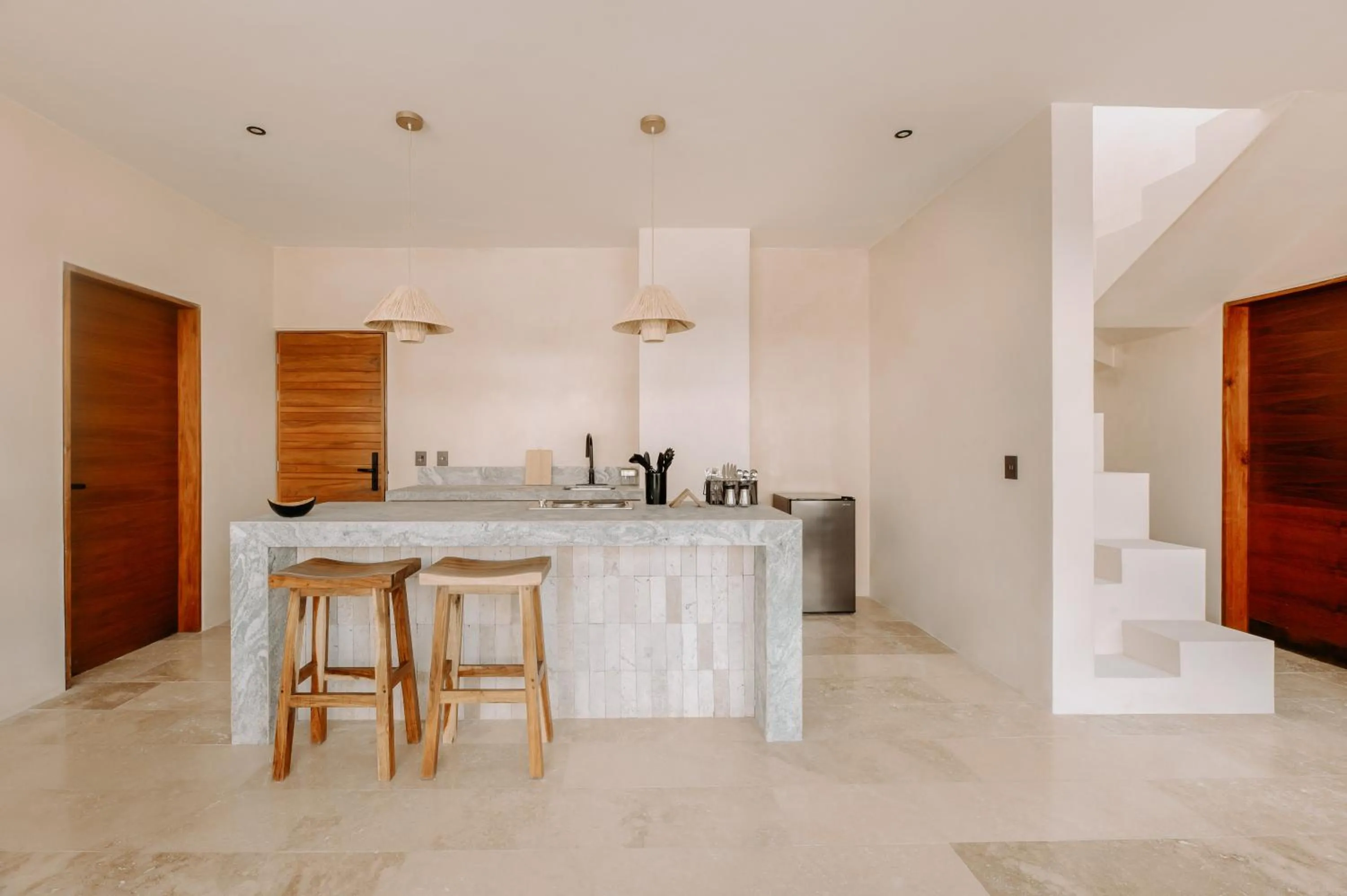 Dining area in Majaro Apartments