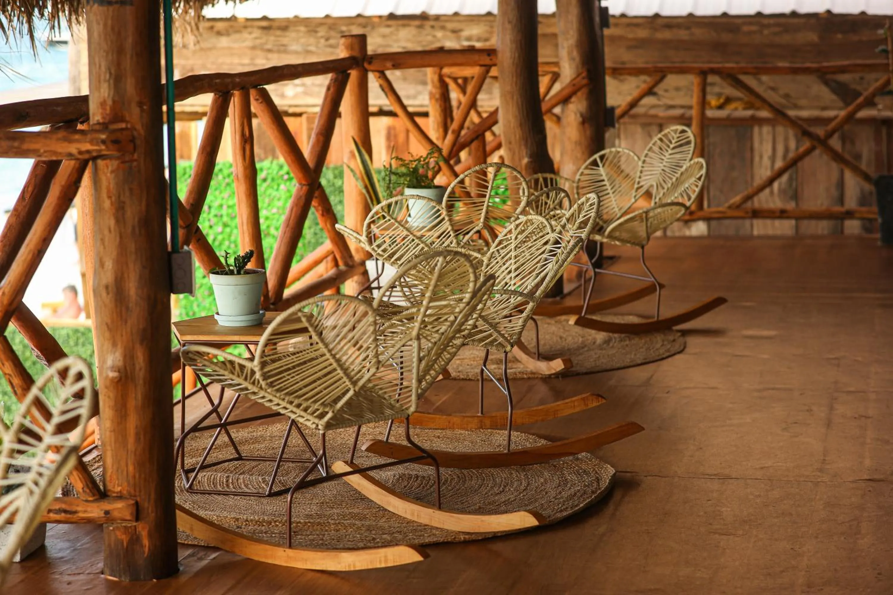 Patio in Soy Local Barú