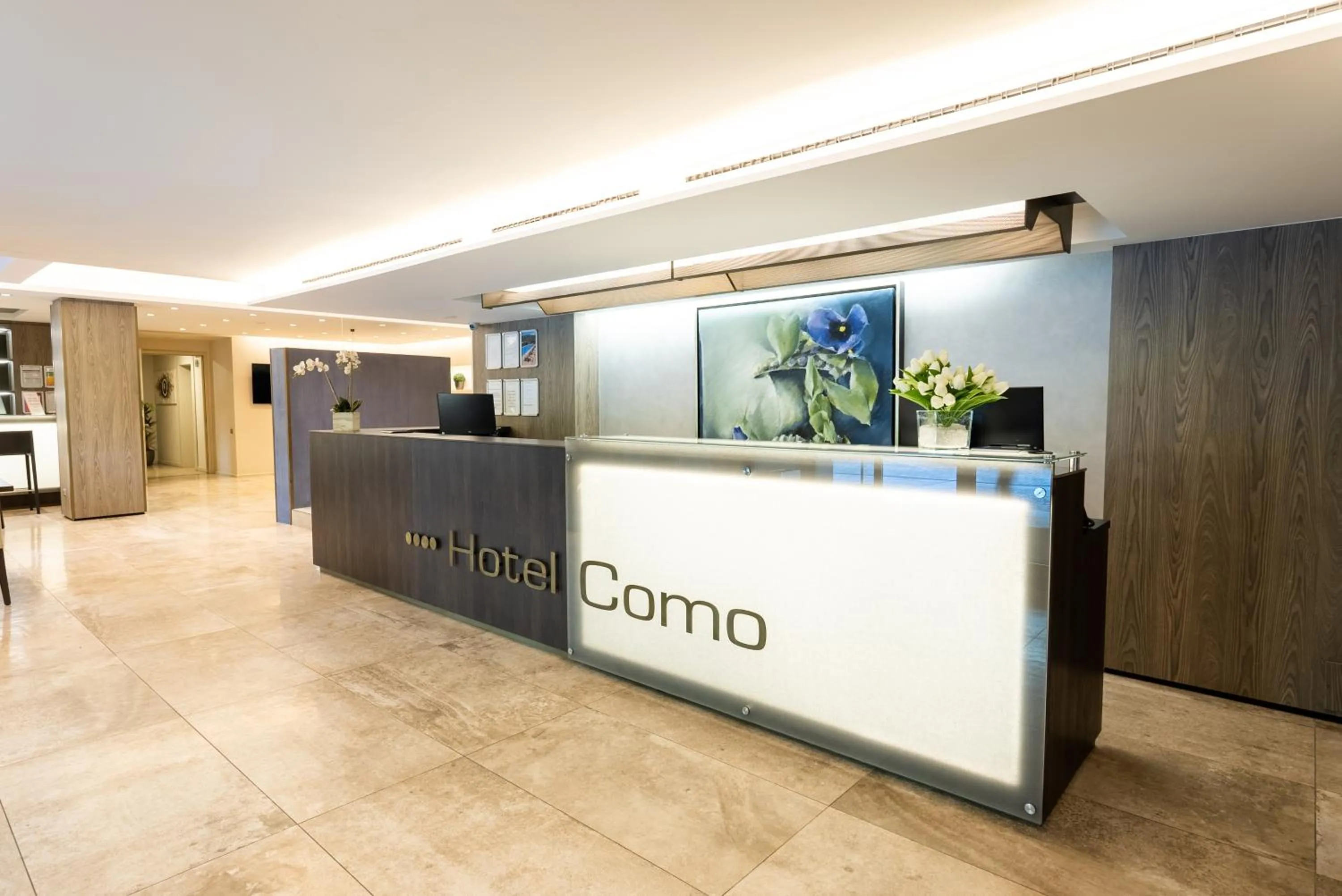 Lobby or reception in Hotel Como