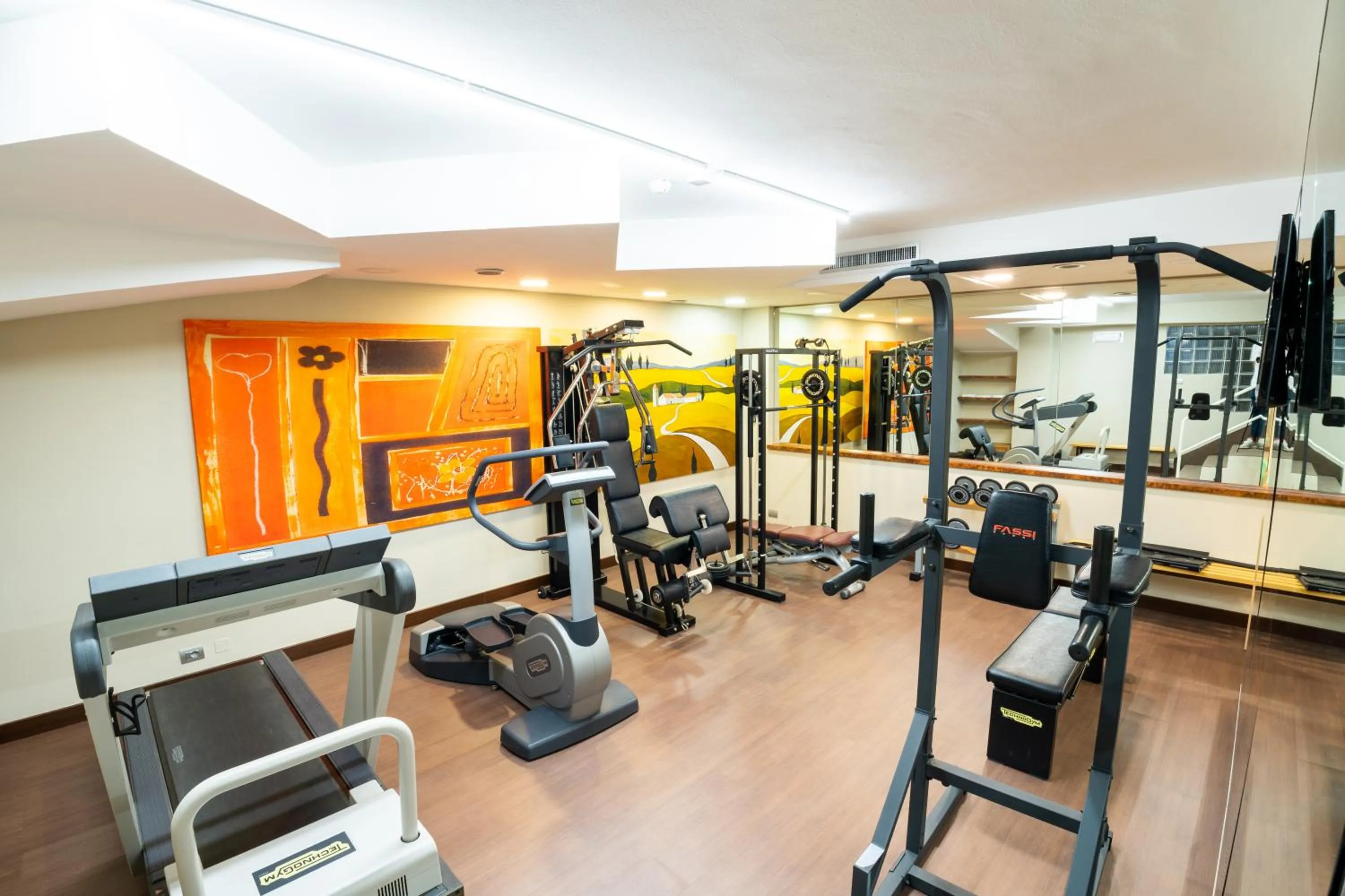 Fitness centre/facilities in Hotel Como