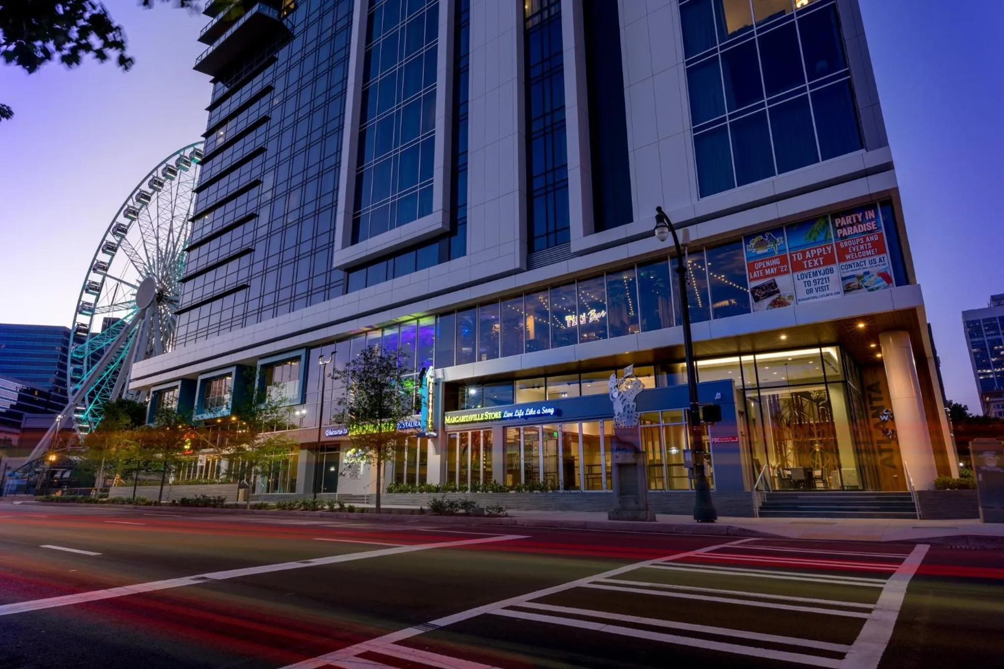 Property building in Margaritaville Vacation Club - Atlanta