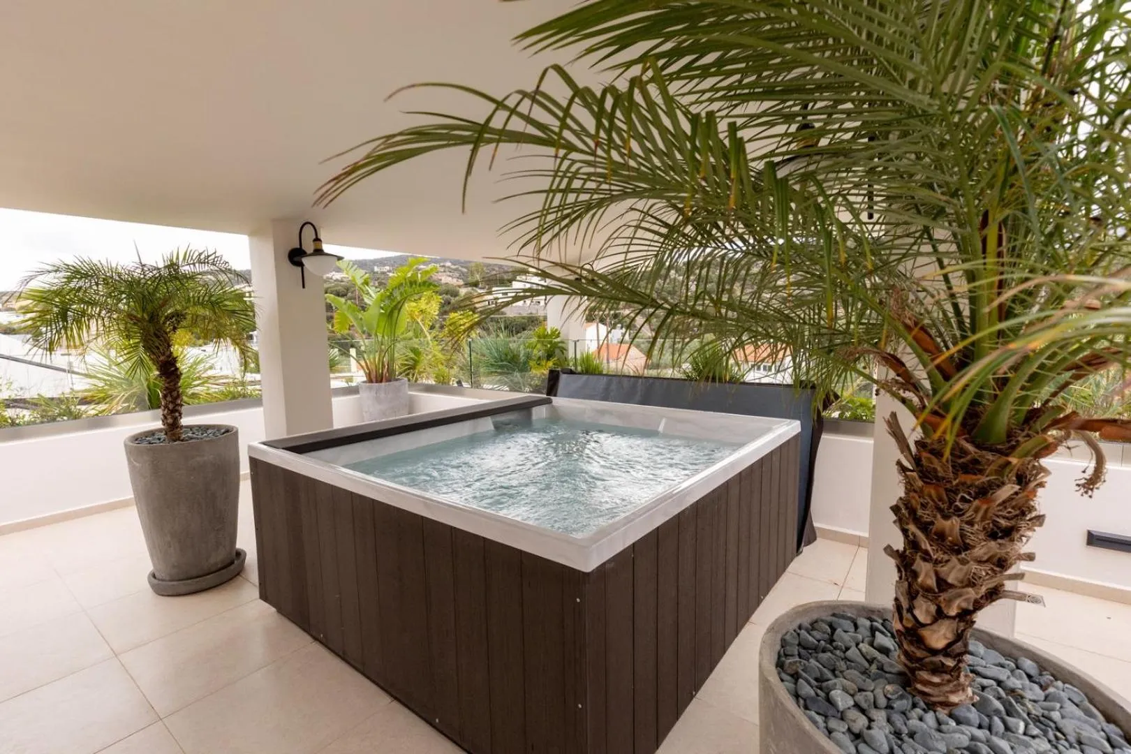Hot Tub in Lazar Lux Suites - Ammoudara