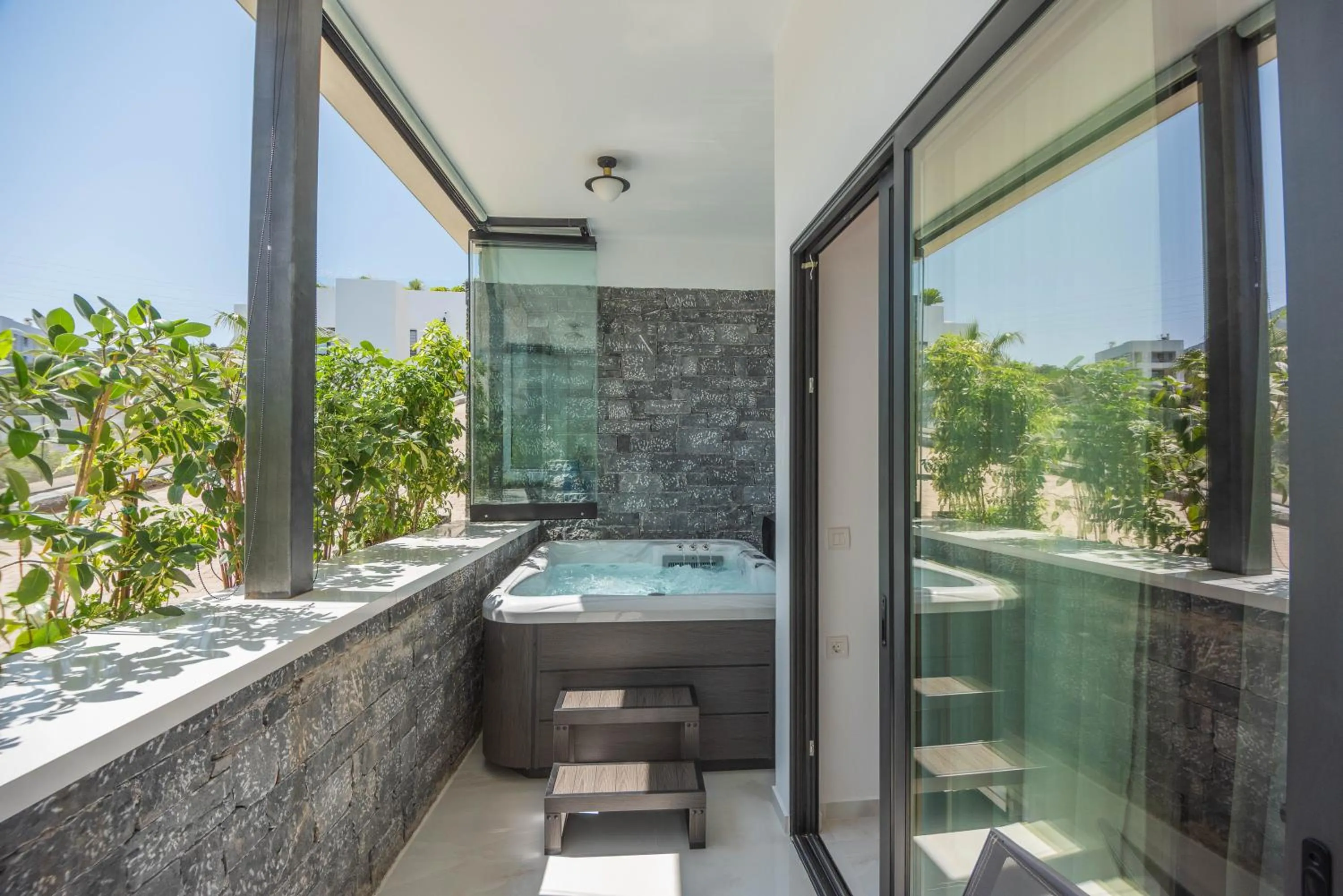 Hot Tub in Lazar Lux Suites - Ammoudara